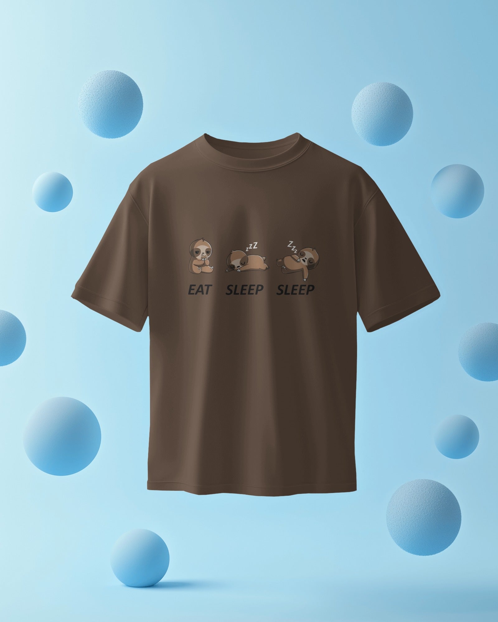 Eat. Sleep. Nap Again. Oversized Tee