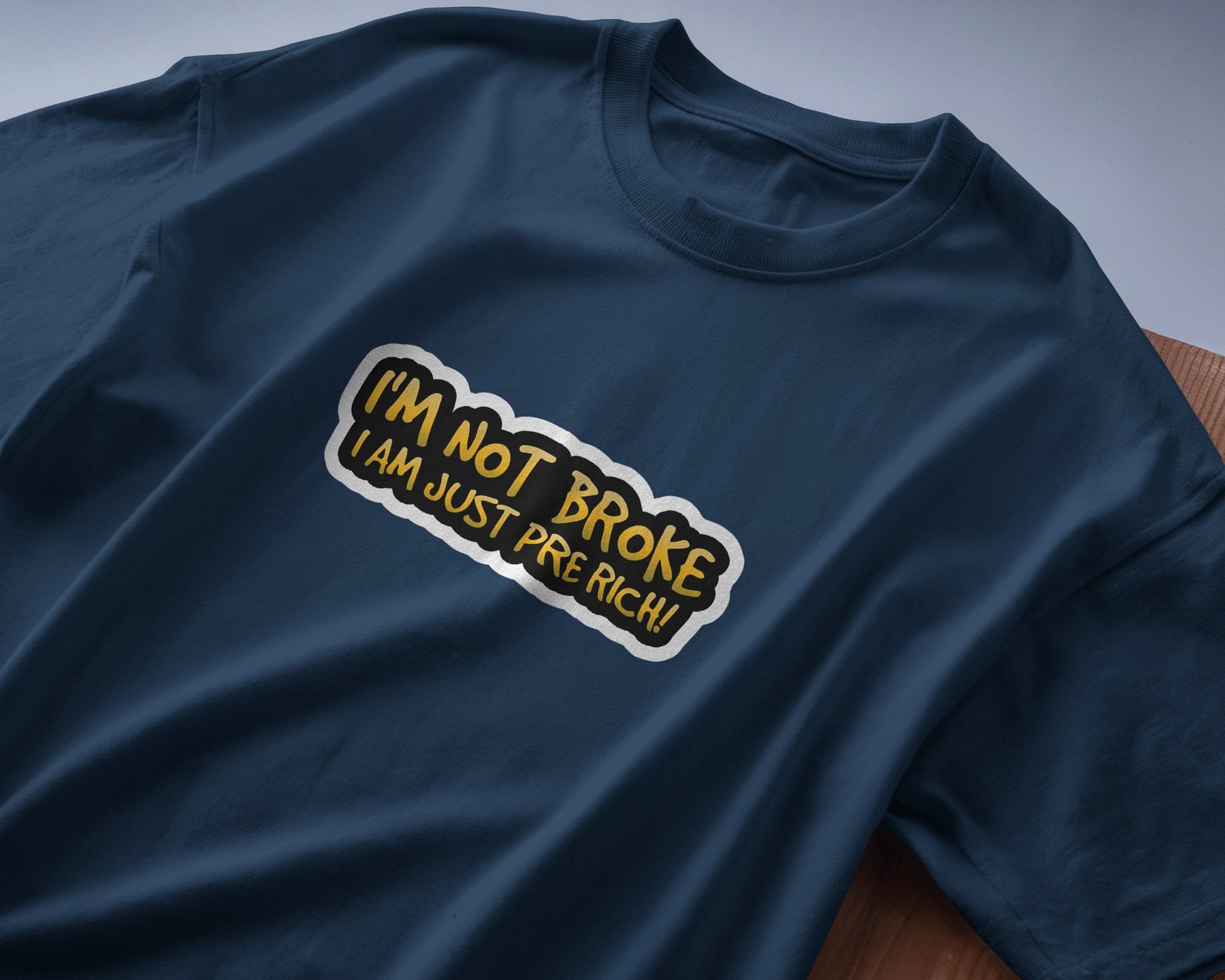 I’m Not Broke Oversized Tee
