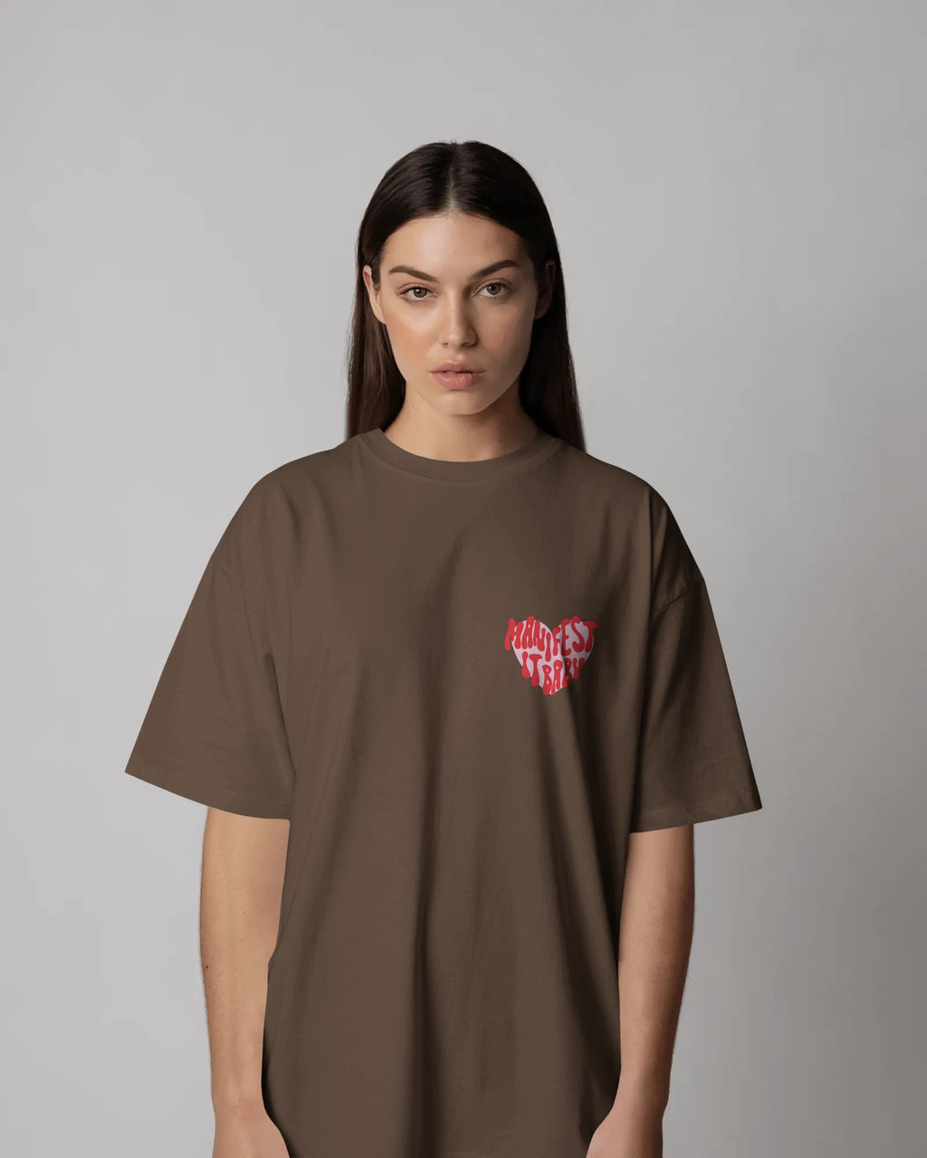 Manifest It Baby Oversized T-Shirt