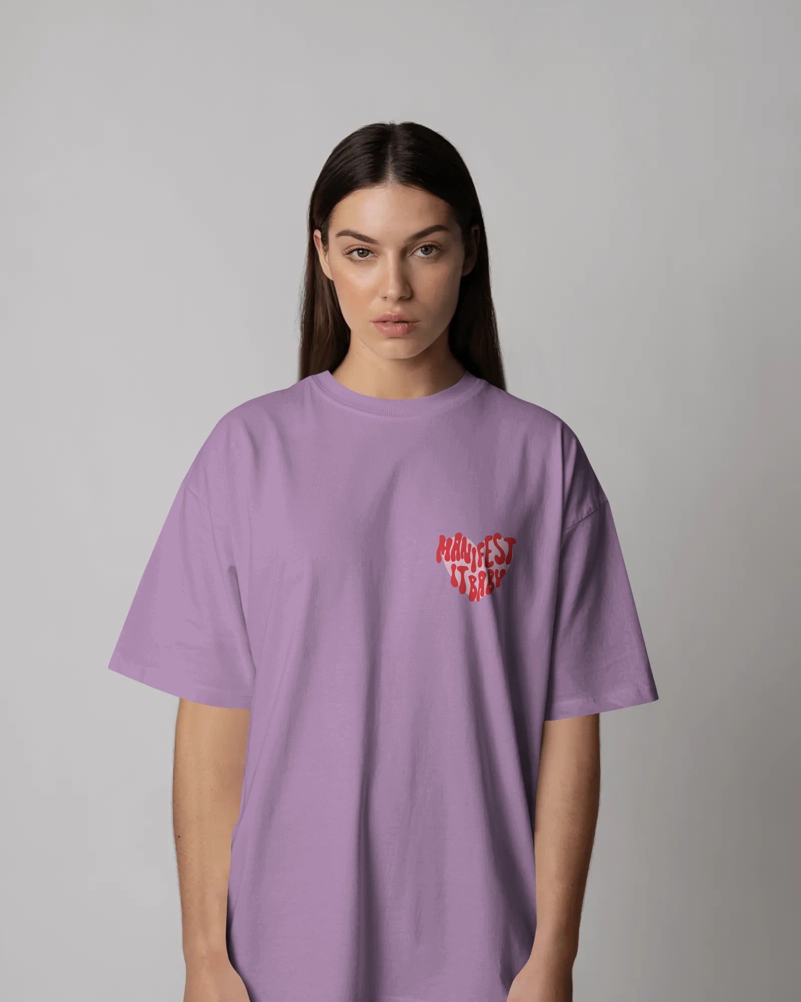 Manifest It Baby Oversized T-Shirt