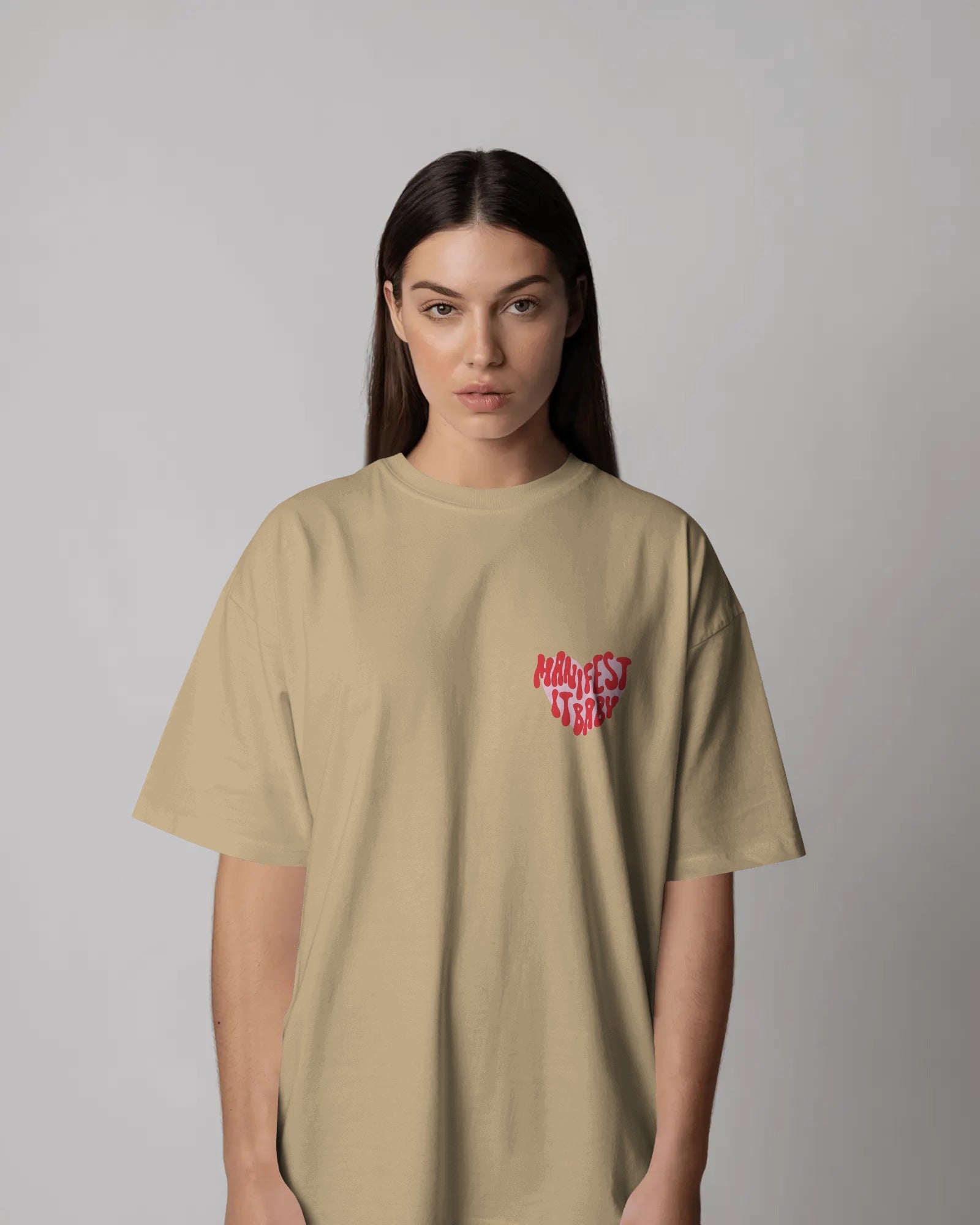 Manifest It Baby Oversized T-Shirt