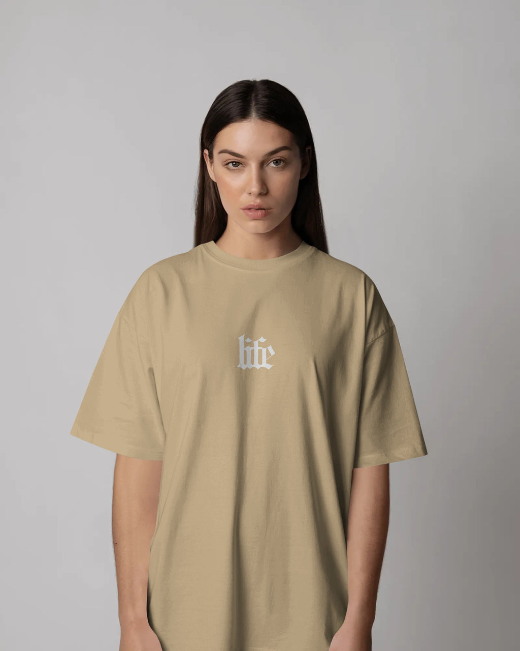 Life Attitude Oversized T-Shirt