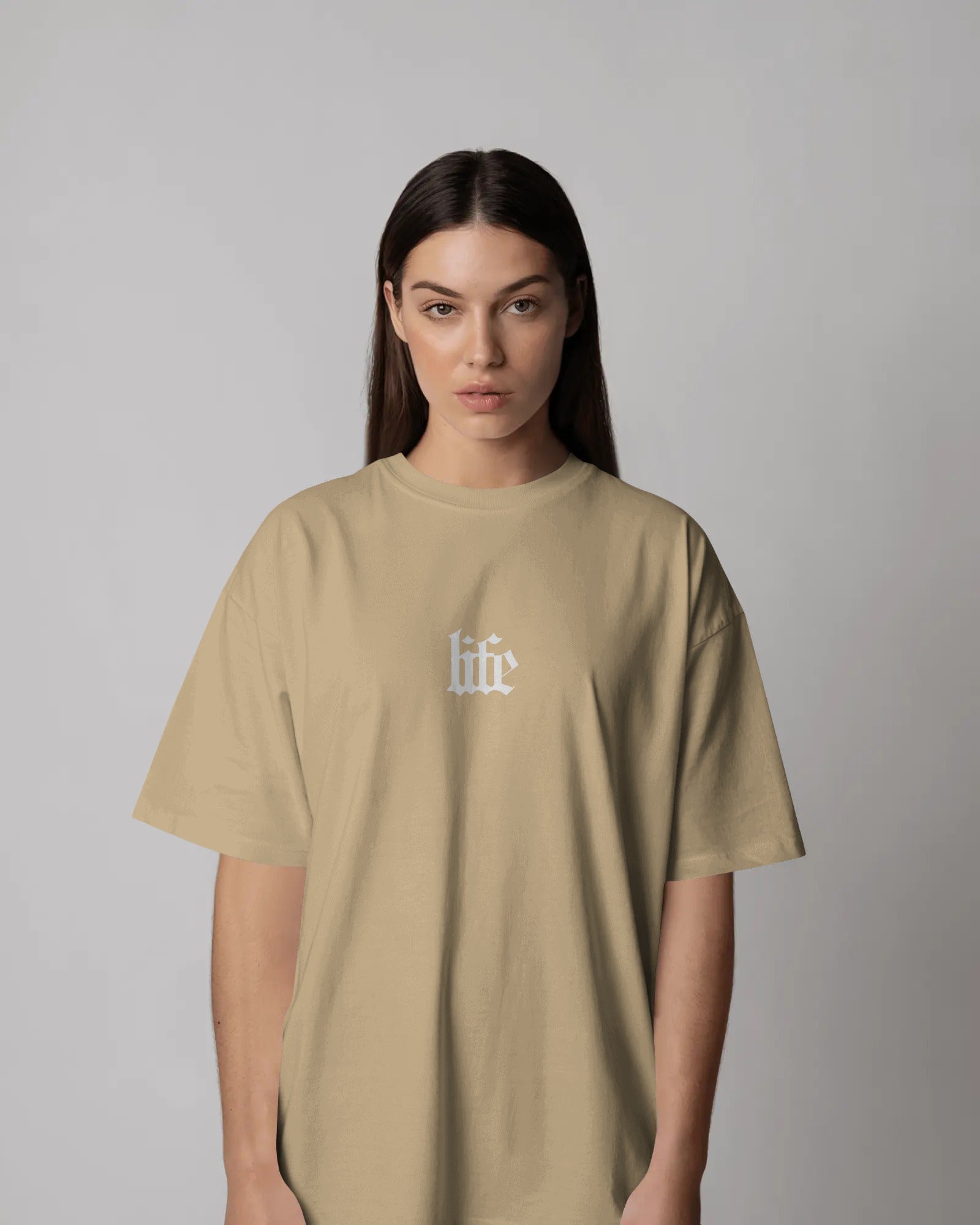 Life Attitude Oversized T-Shirt