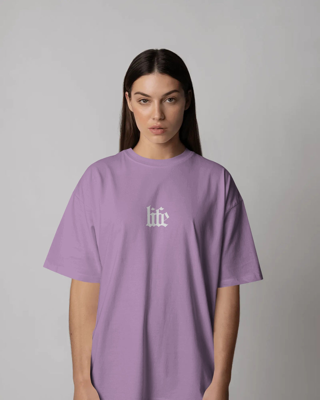 Life Attitude Oversized T-Shirt
