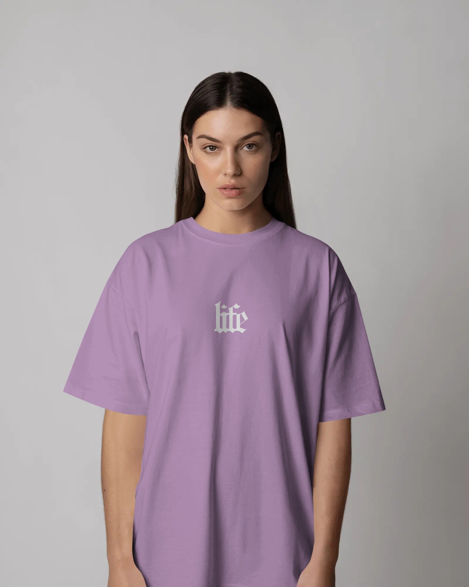 Life Attitude Oversized T-Shirt