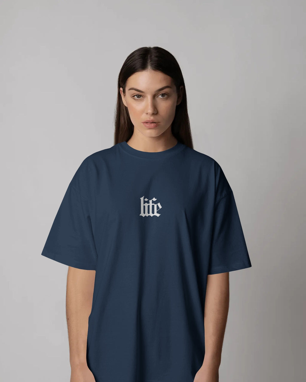Life Attitude Oversized T-Shirt