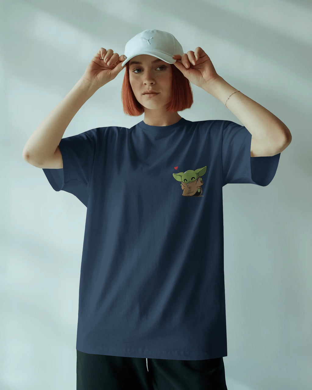 Pocket Yoda Oversized T-Shirt