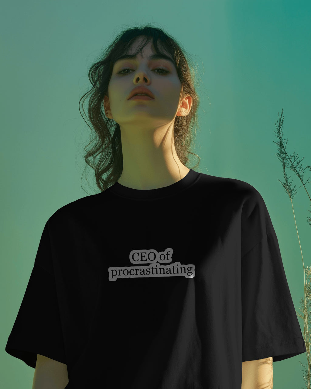 Procrastination CEO Oversized T-Shirt