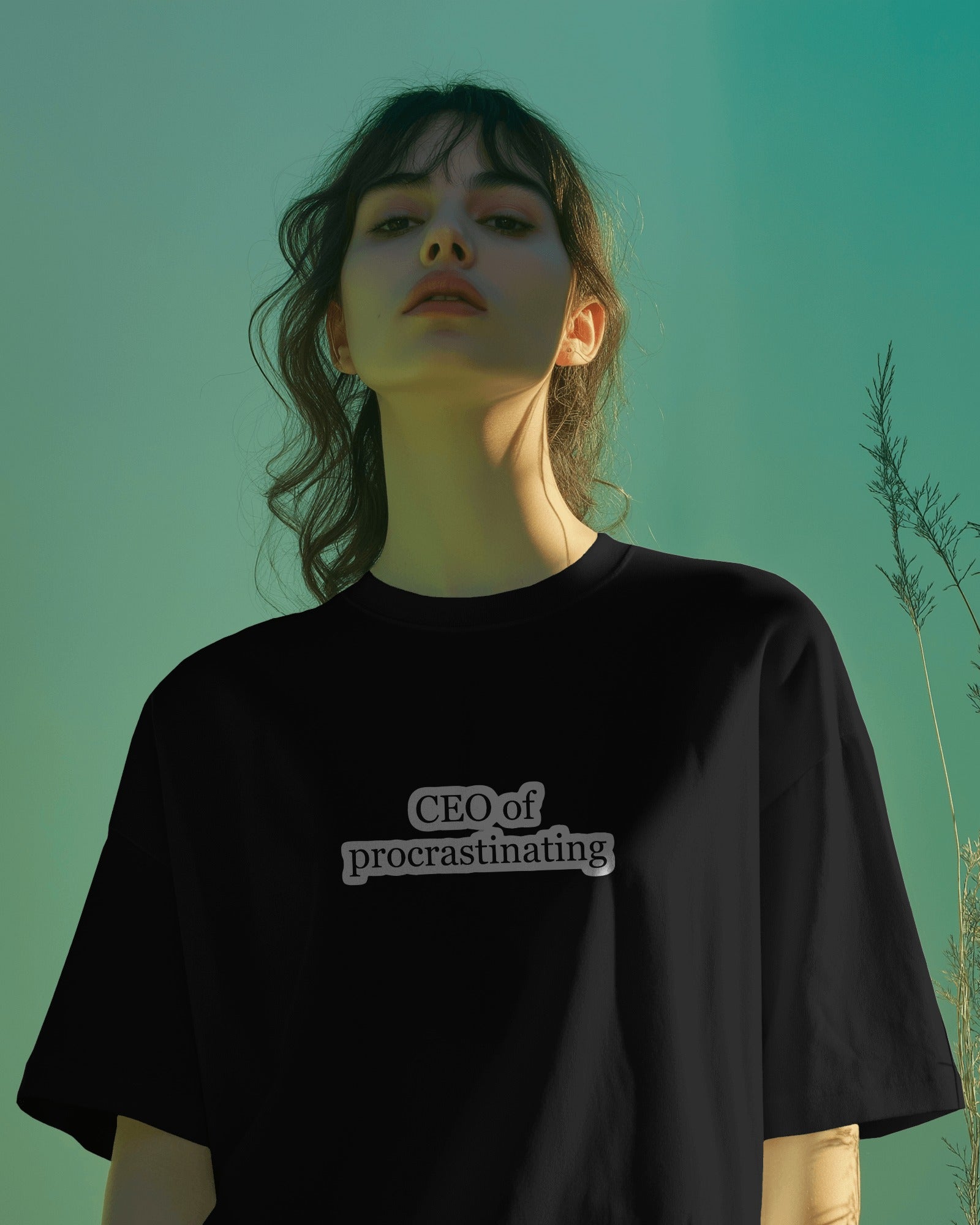 Procrastination CEO Oversized T-Shirt