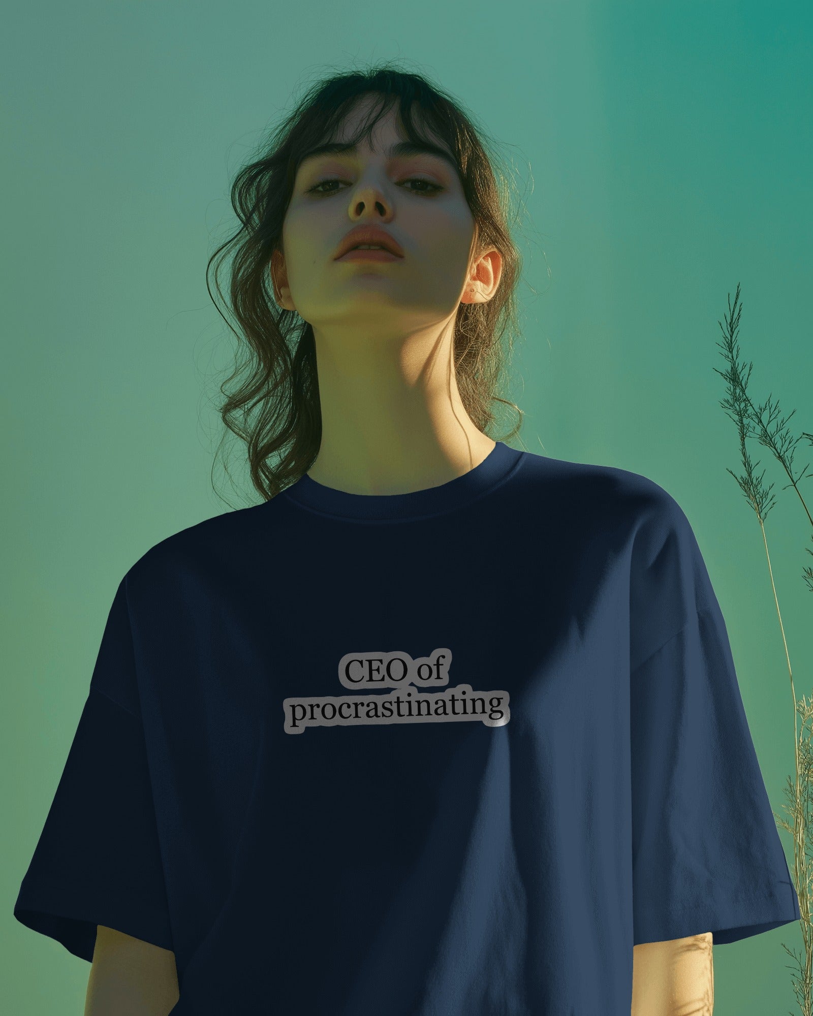 Procrastination CEO Oversized T-Shirt