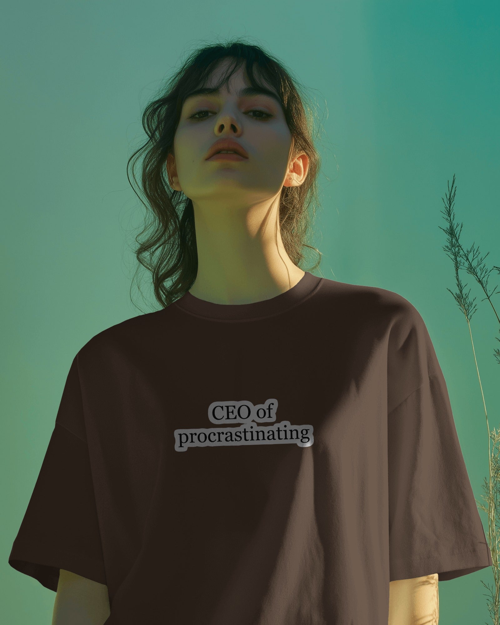 Procrastination CEO Oversized T-Shirt