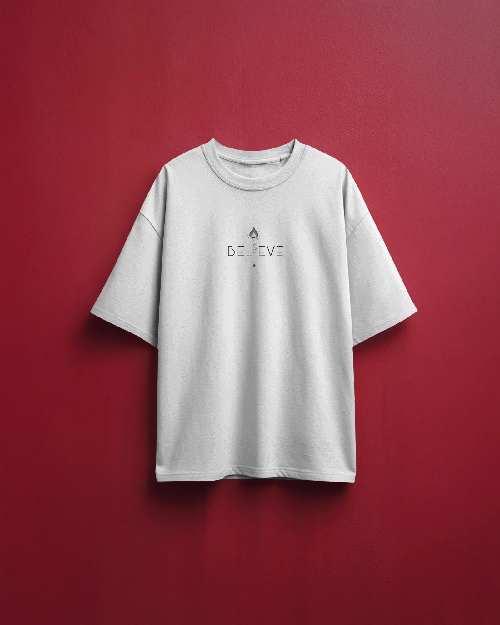 Believe Warrior Oversized Tee
