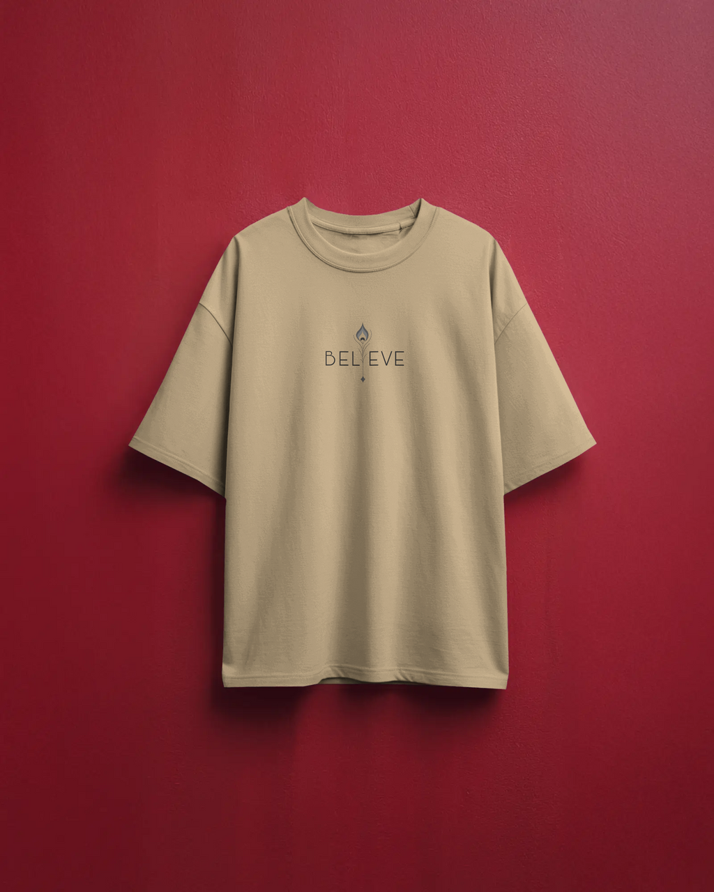Believe Warrior Oversized Tee