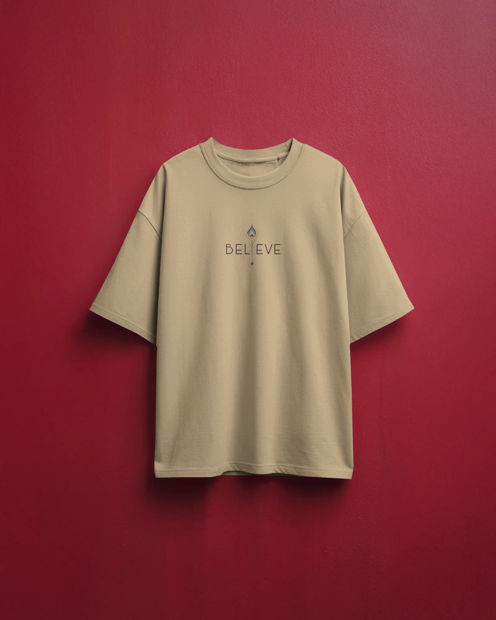 Believe Warrior Oversized Tee