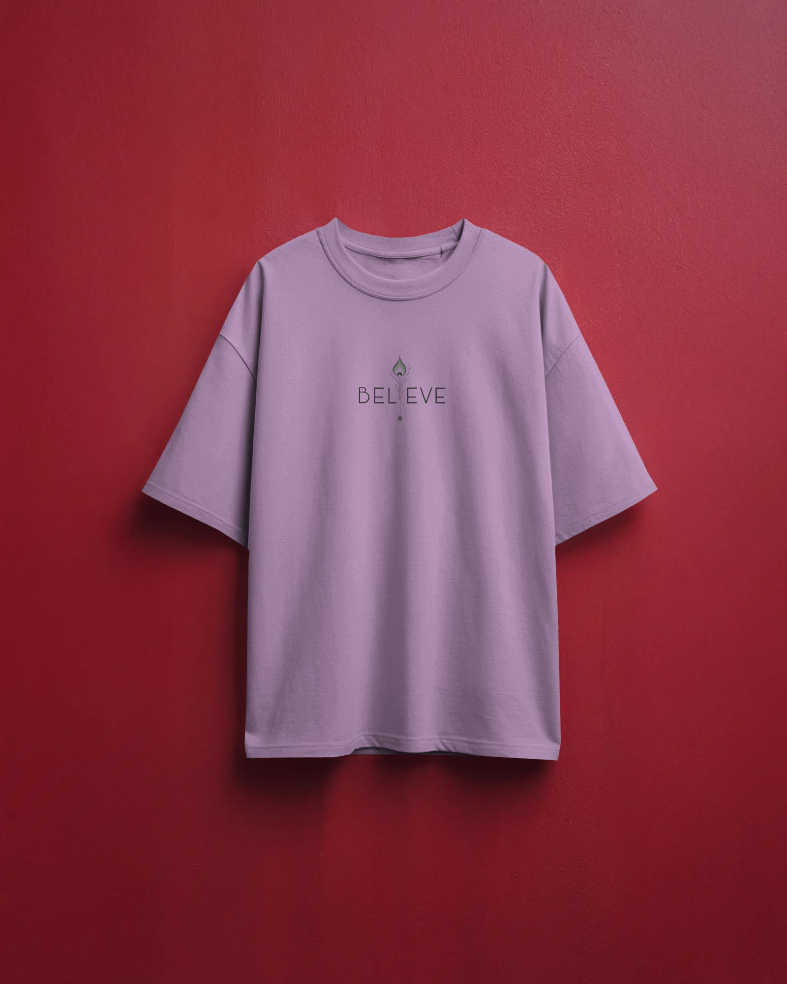 Believe Warrior Oversized Tee
