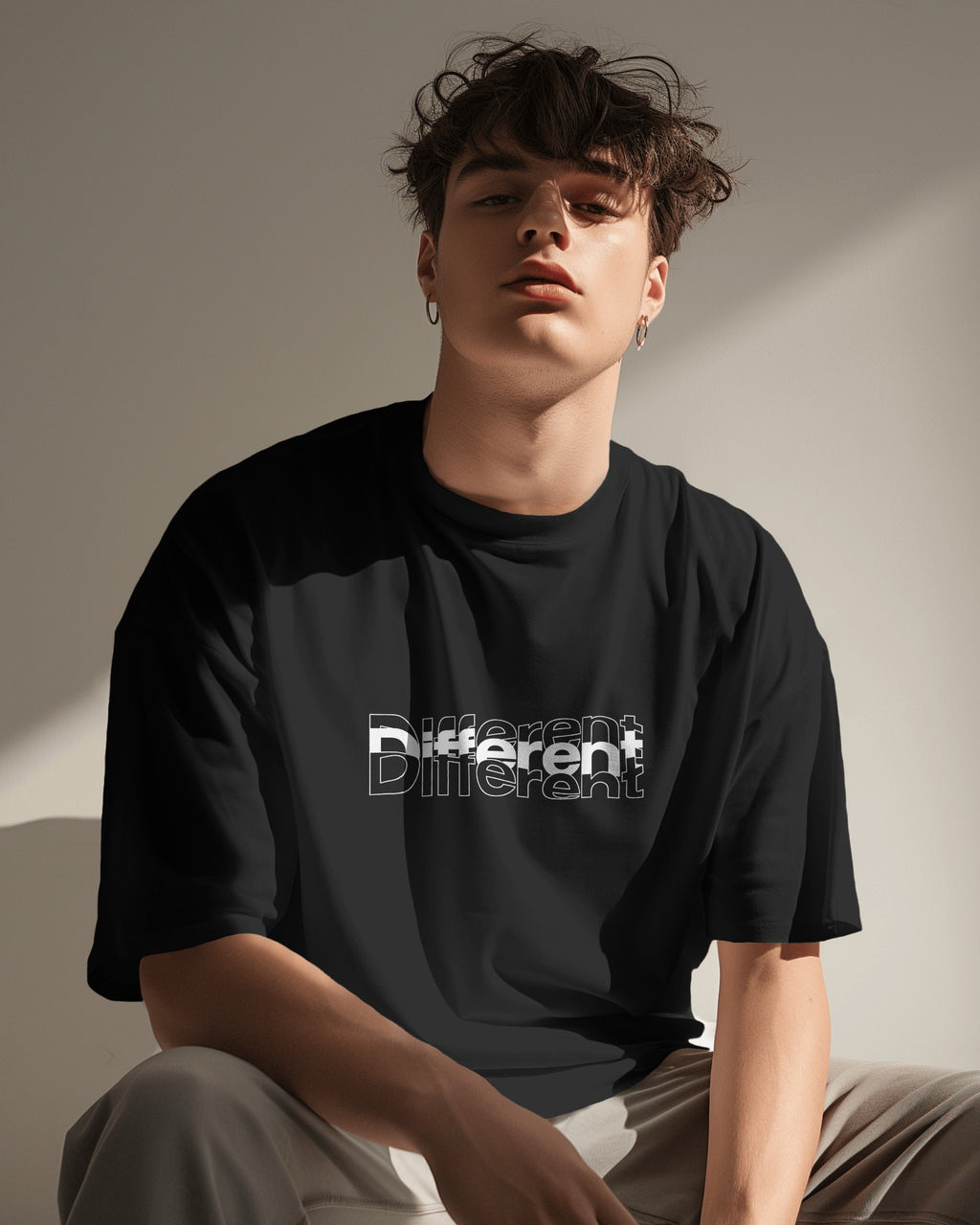 Be Different Oversized Tee