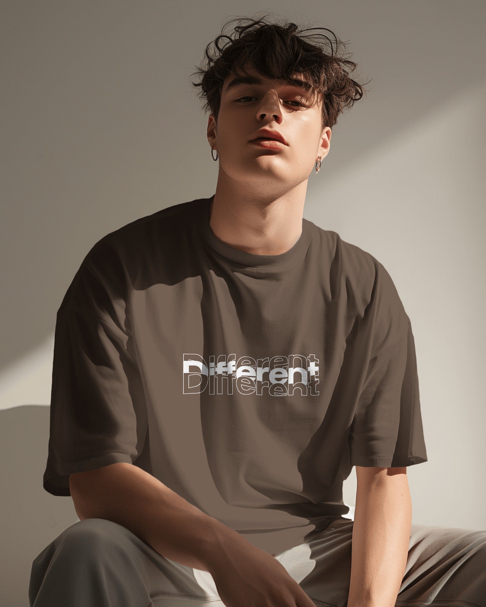 Be Different Oversized Tee