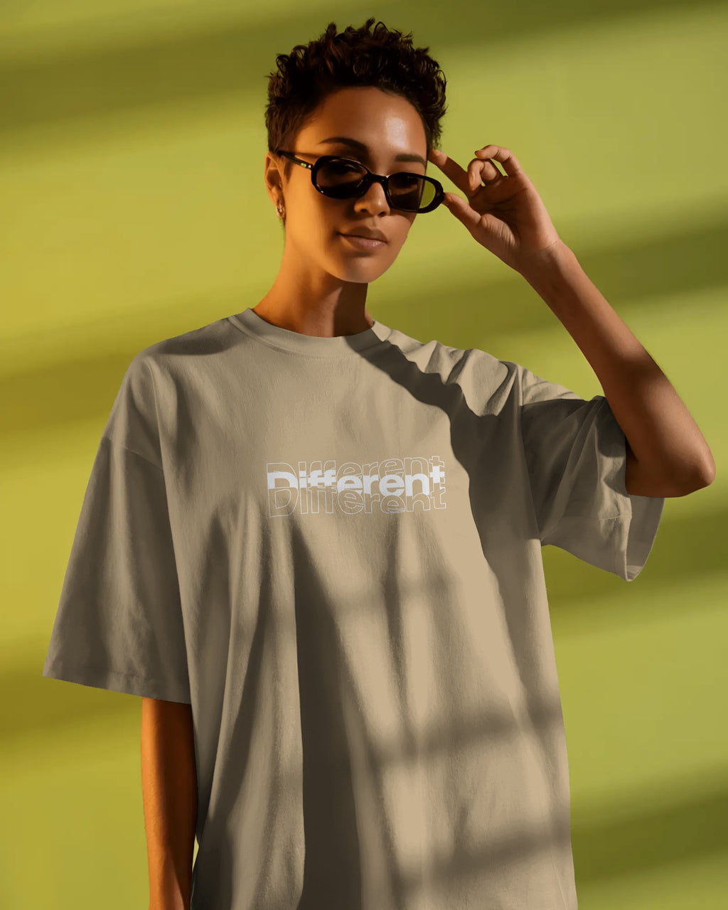 Be Different Oversized Tee