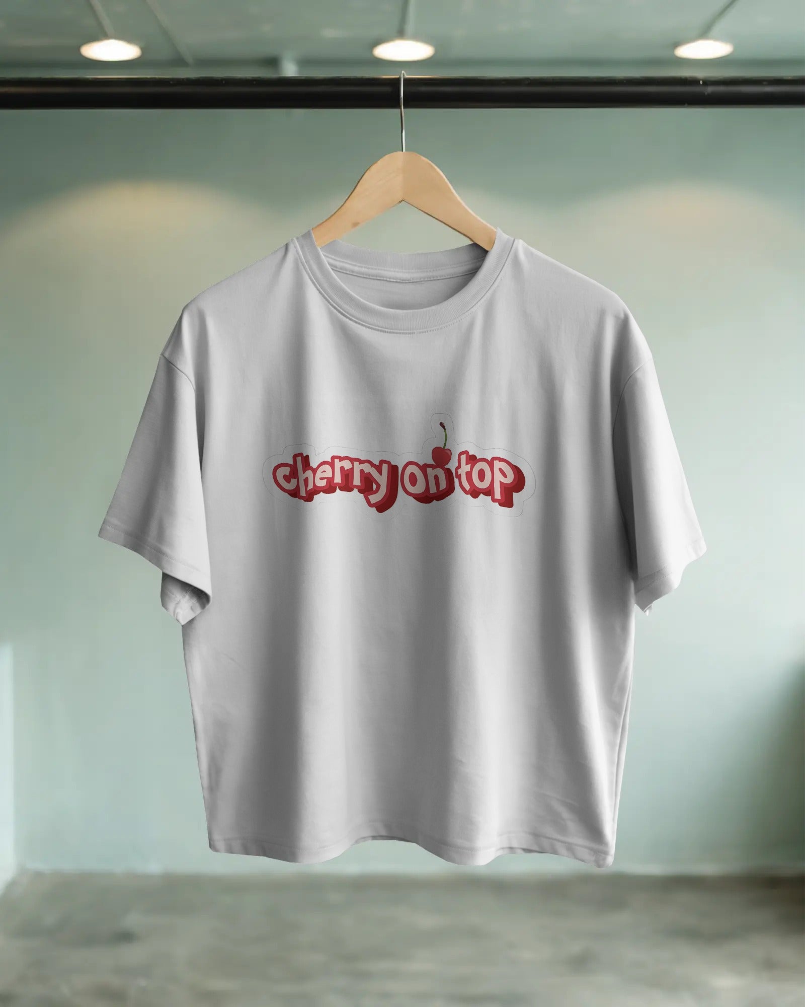 Cherry On Top Oversized Tee