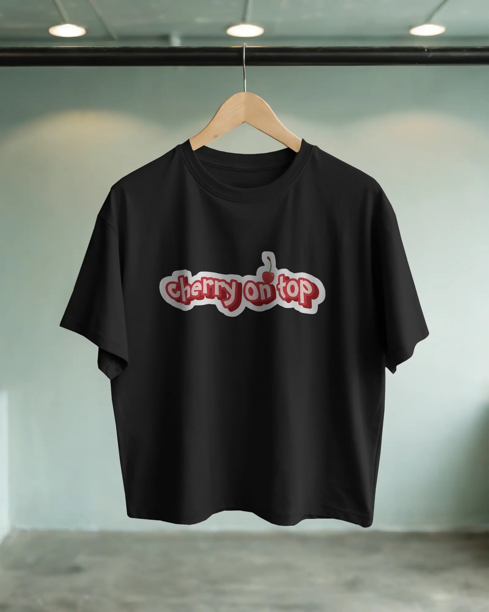 Cherry On Top Oversized Tee