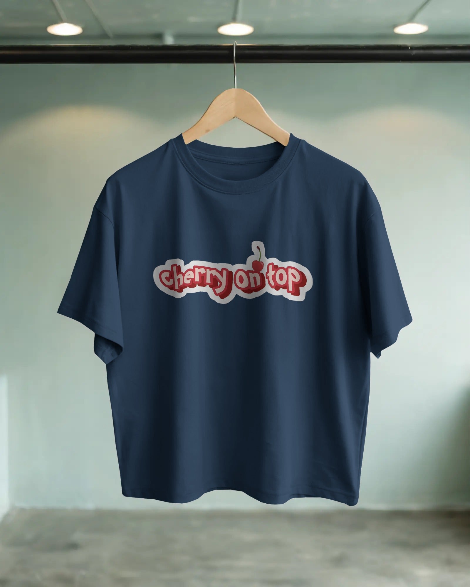 Cherry On Top Oversized Tee
