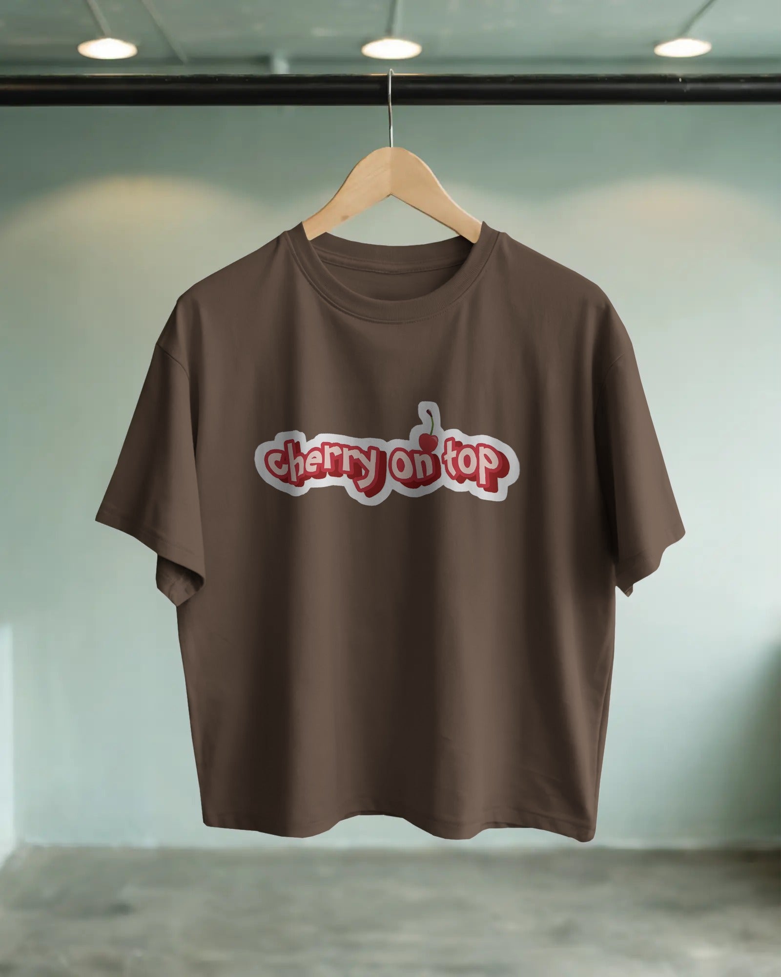 Cherry On Top Oversized Tee