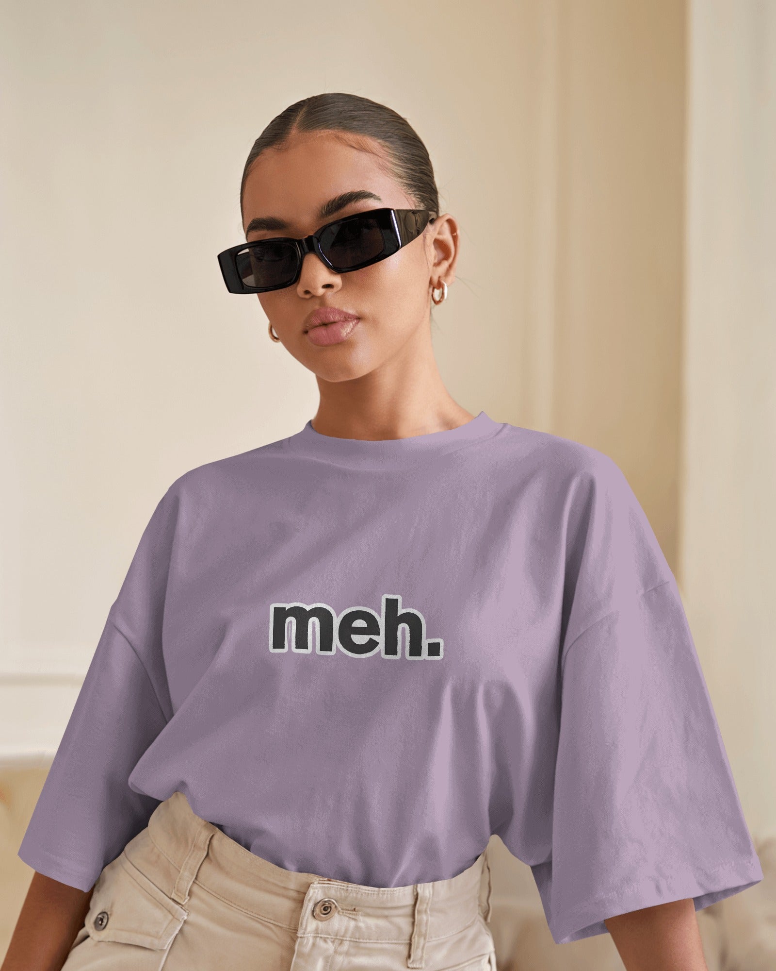 Mood: Meh Oversized Tee
