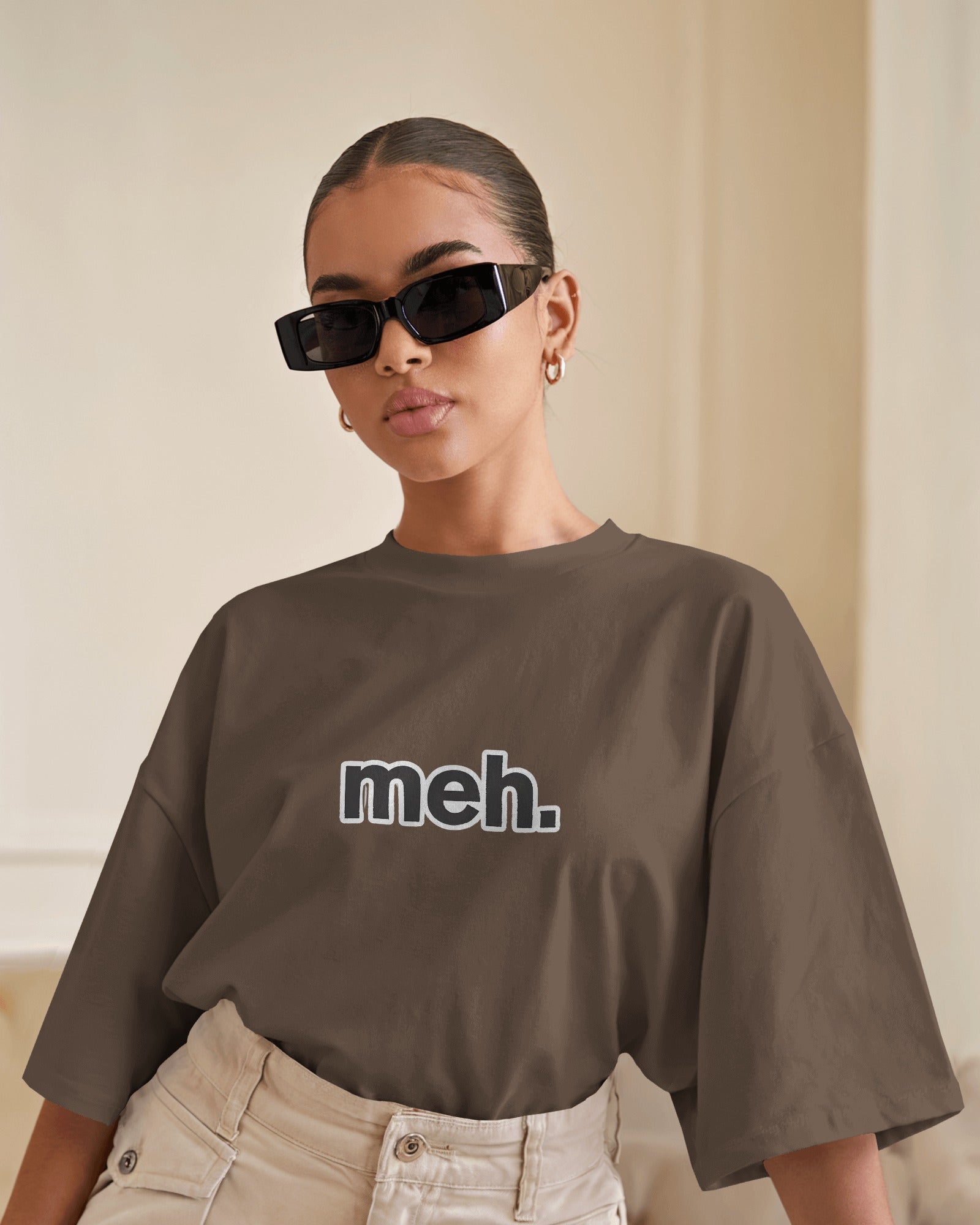 Mood: Meh Oversized Tee