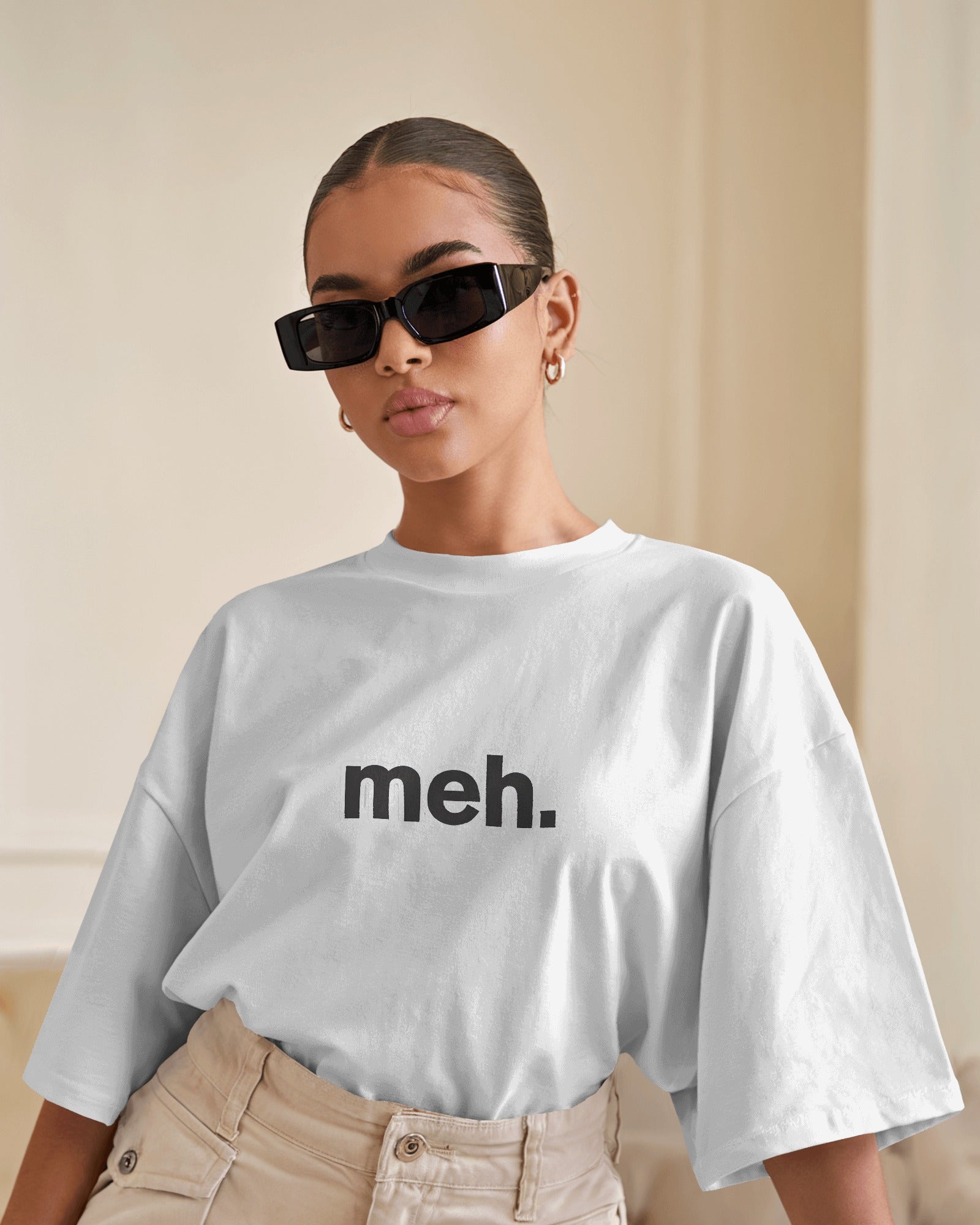Mood: Meh Oversized Tee