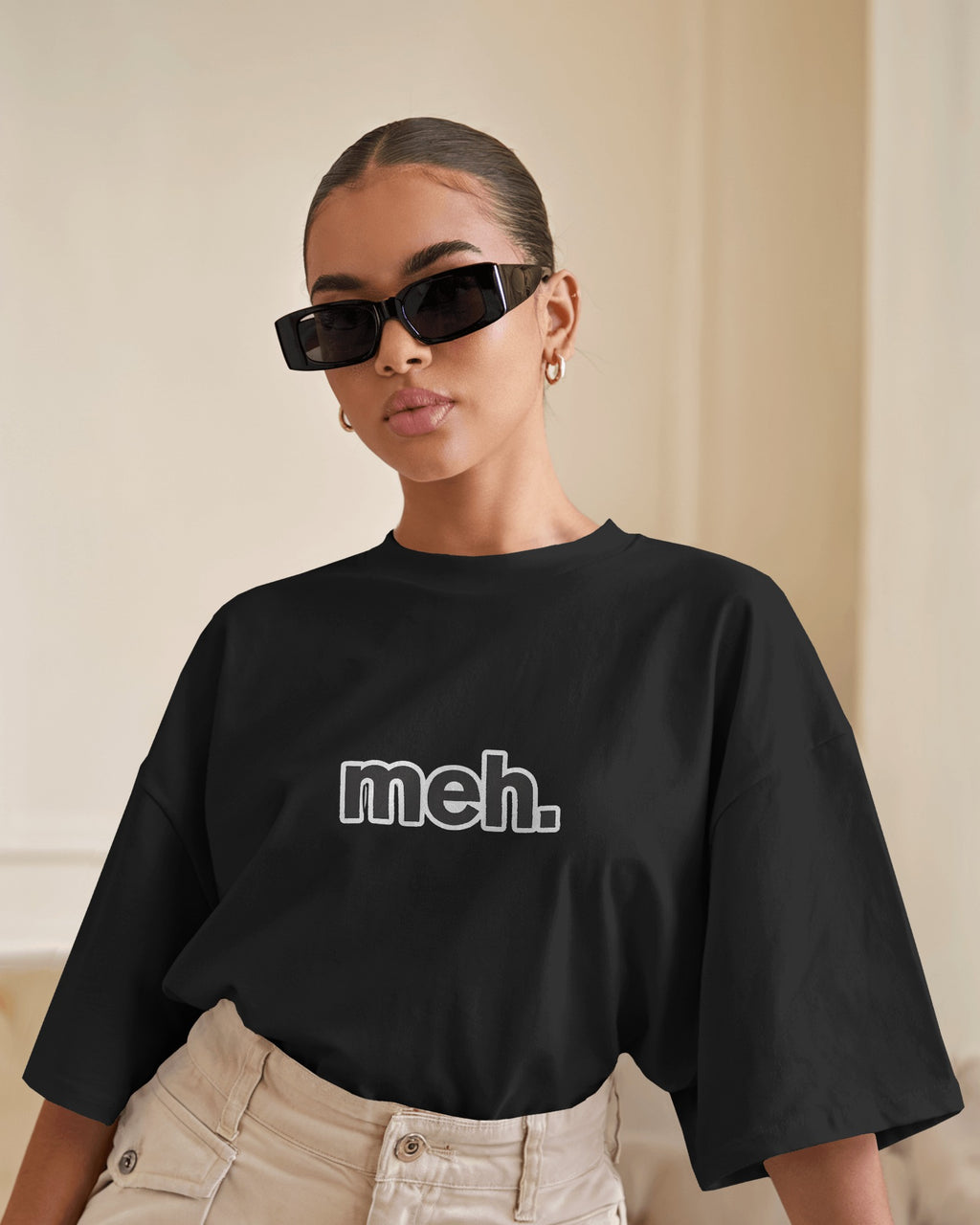 Mood: Meh Oversized Tee