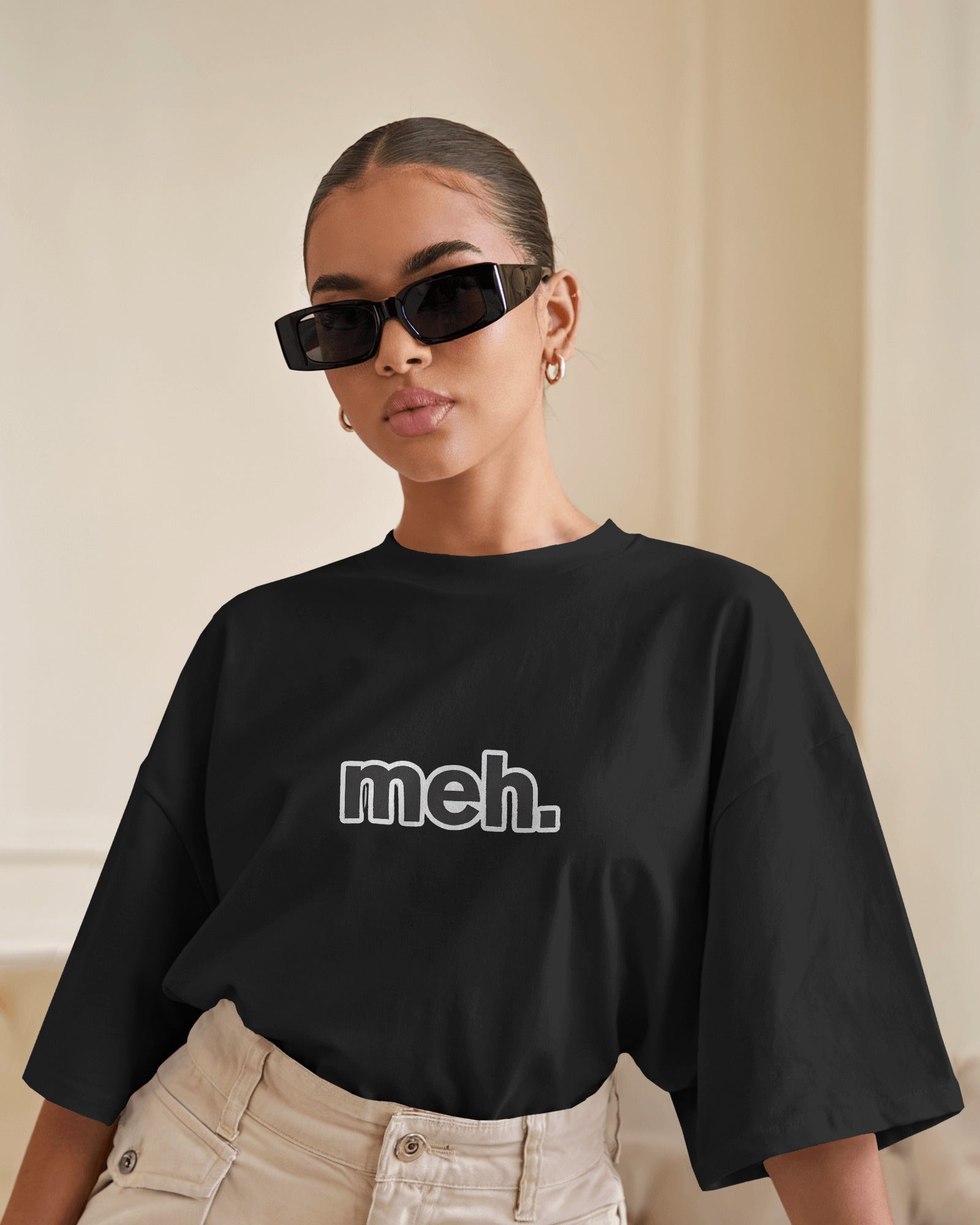 Mood: Meh Oversized Tee