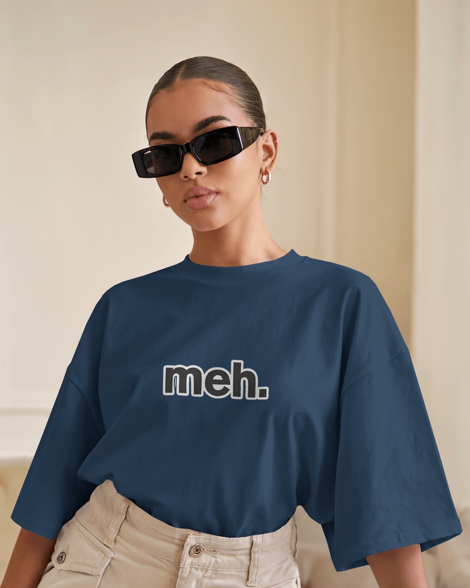 Mood: Meh Oversized Tee