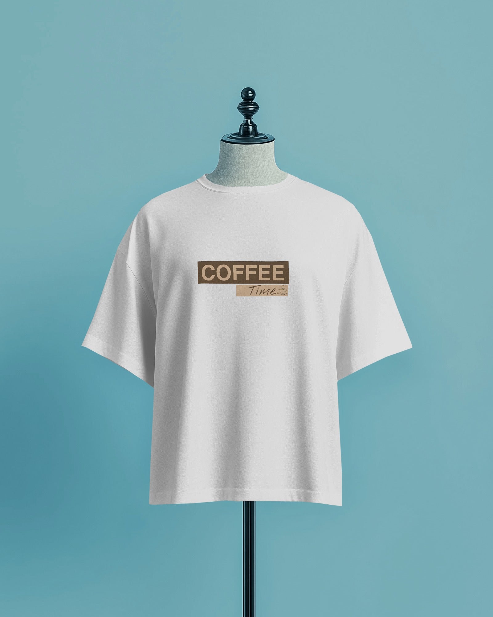 Coffee Time Classic Oversized Tee