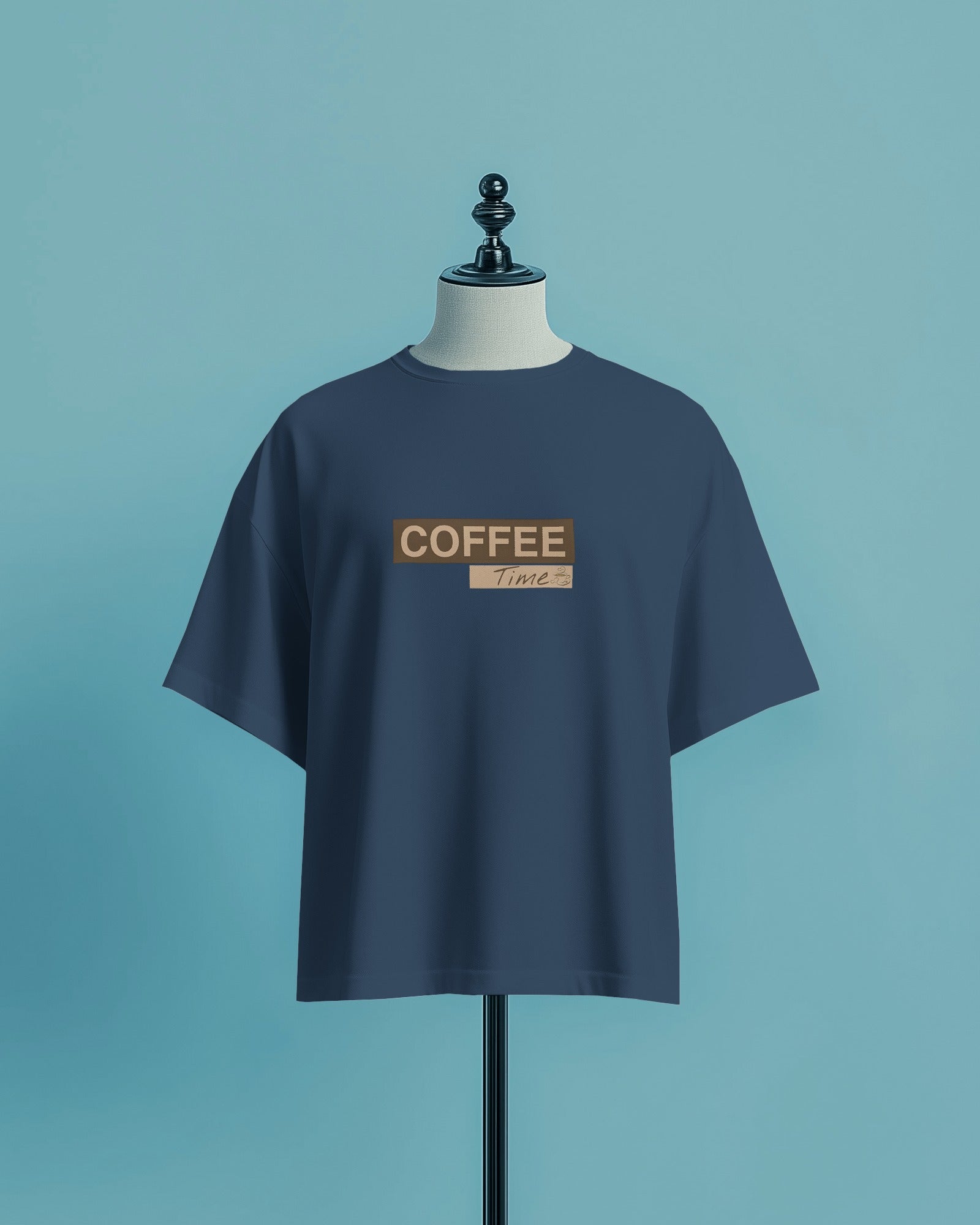 Coffee Time Classic Oversized Tee