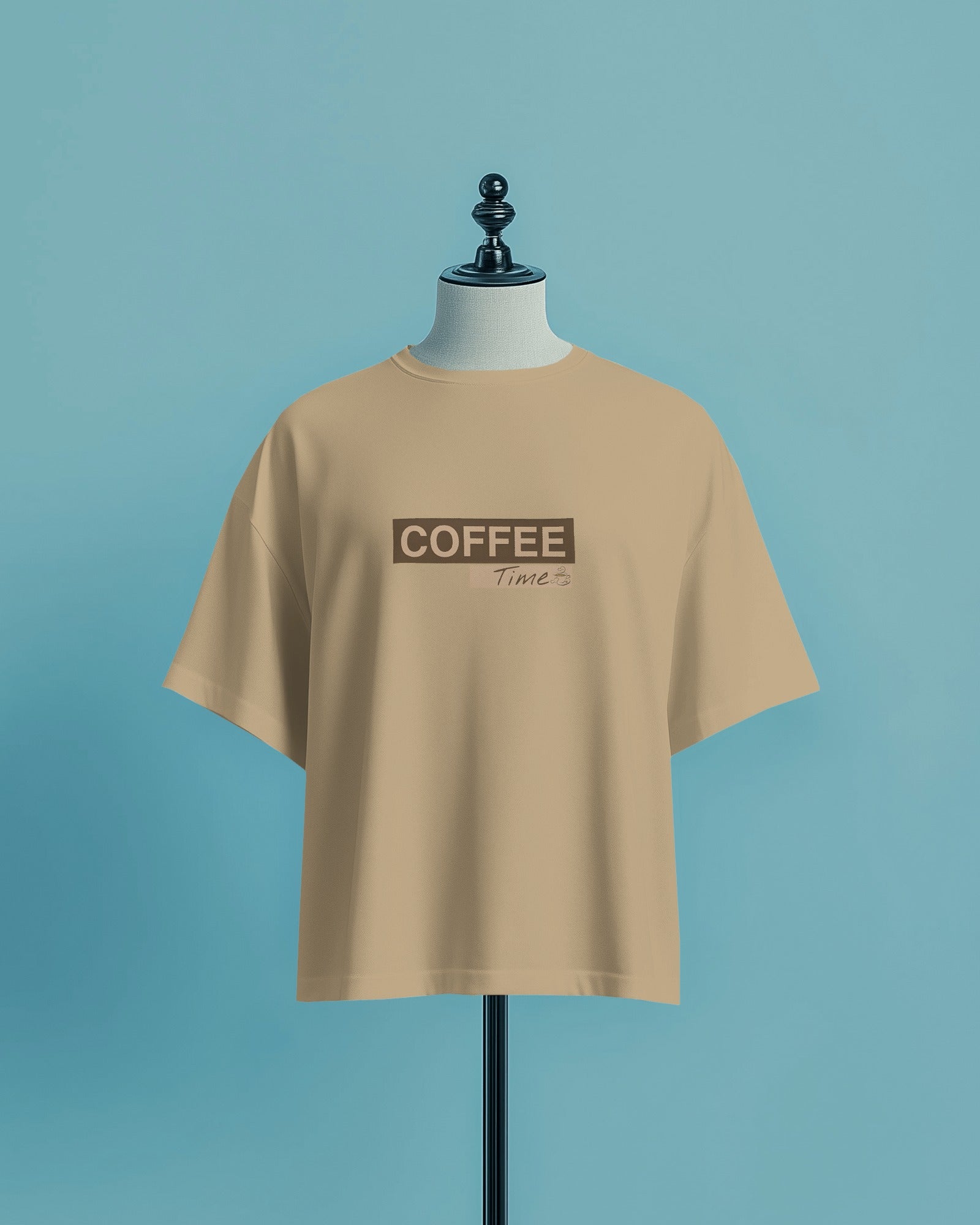 Coffee Time Classic Oversized Tee