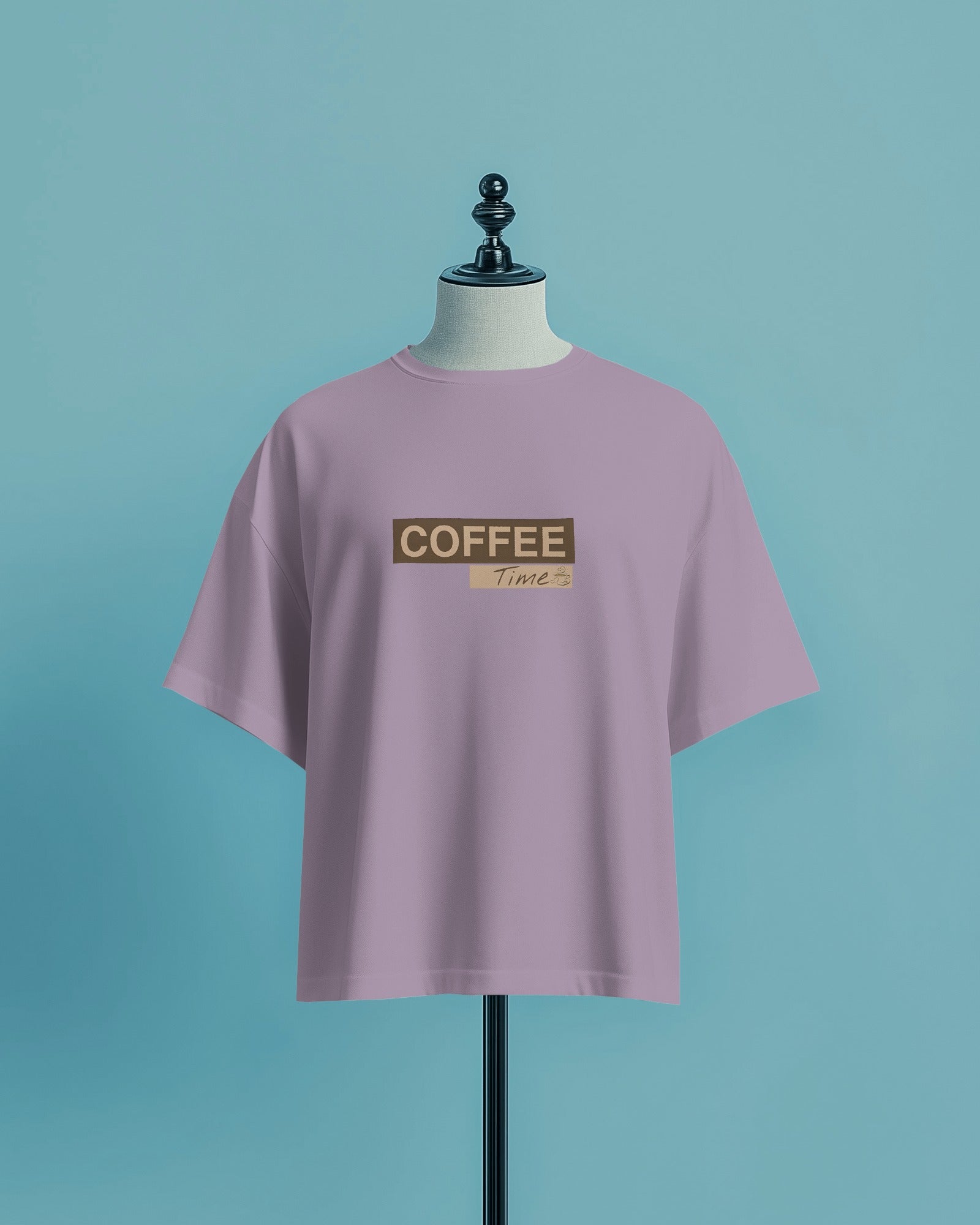 Coffee Time Classic Oversized Tee