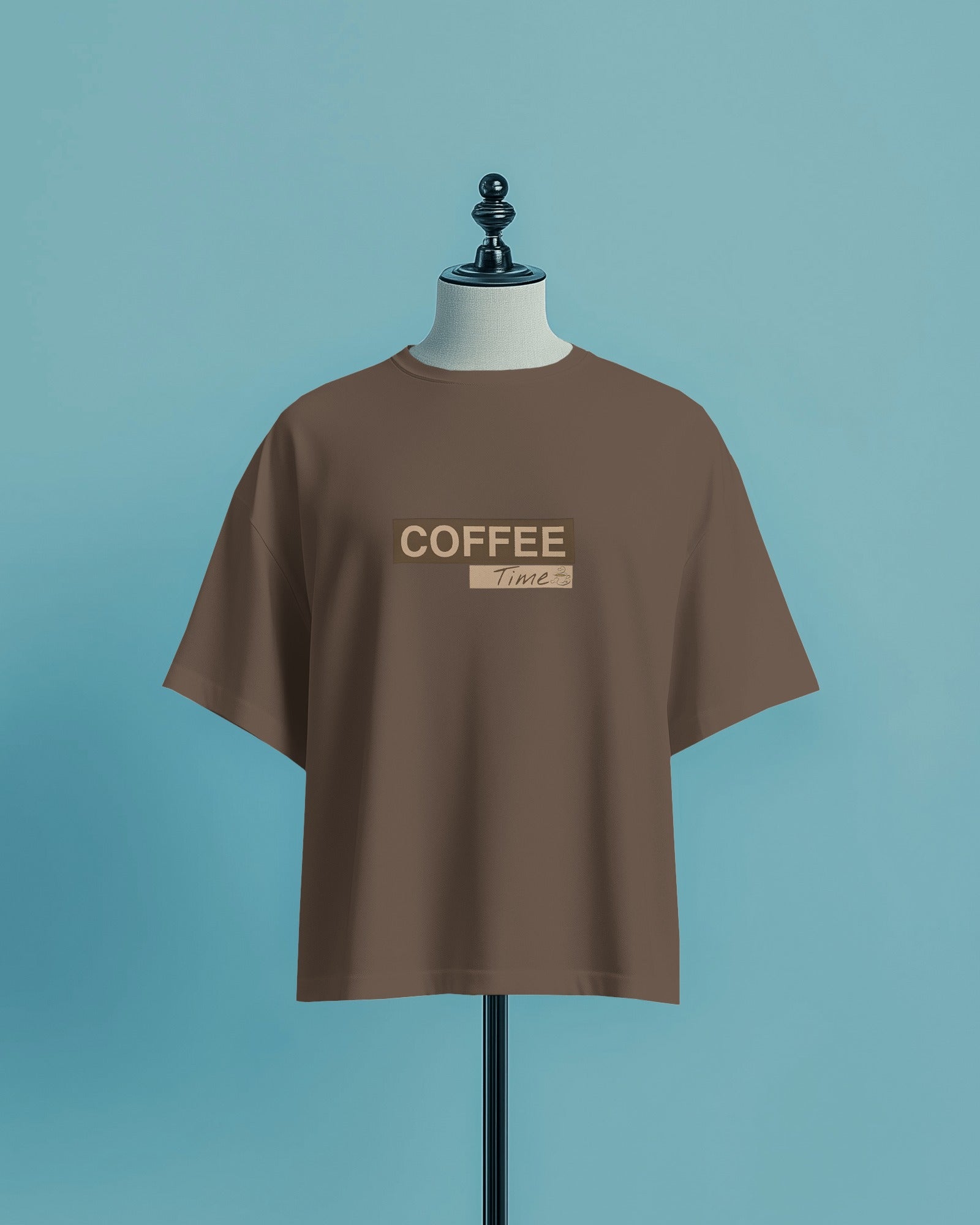 Coffee Time Classic Oversized Tee