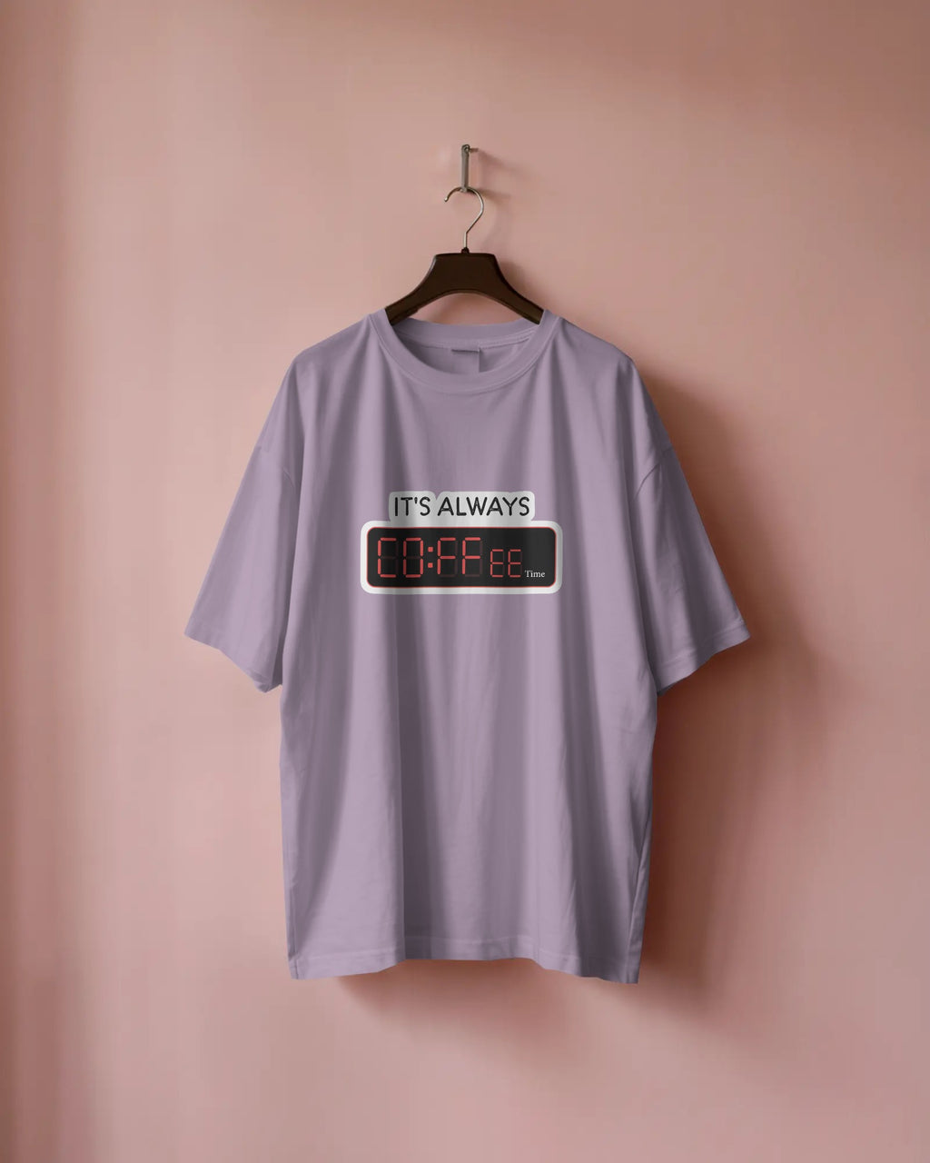 Coffee O’Clock Oversized T-Shirt