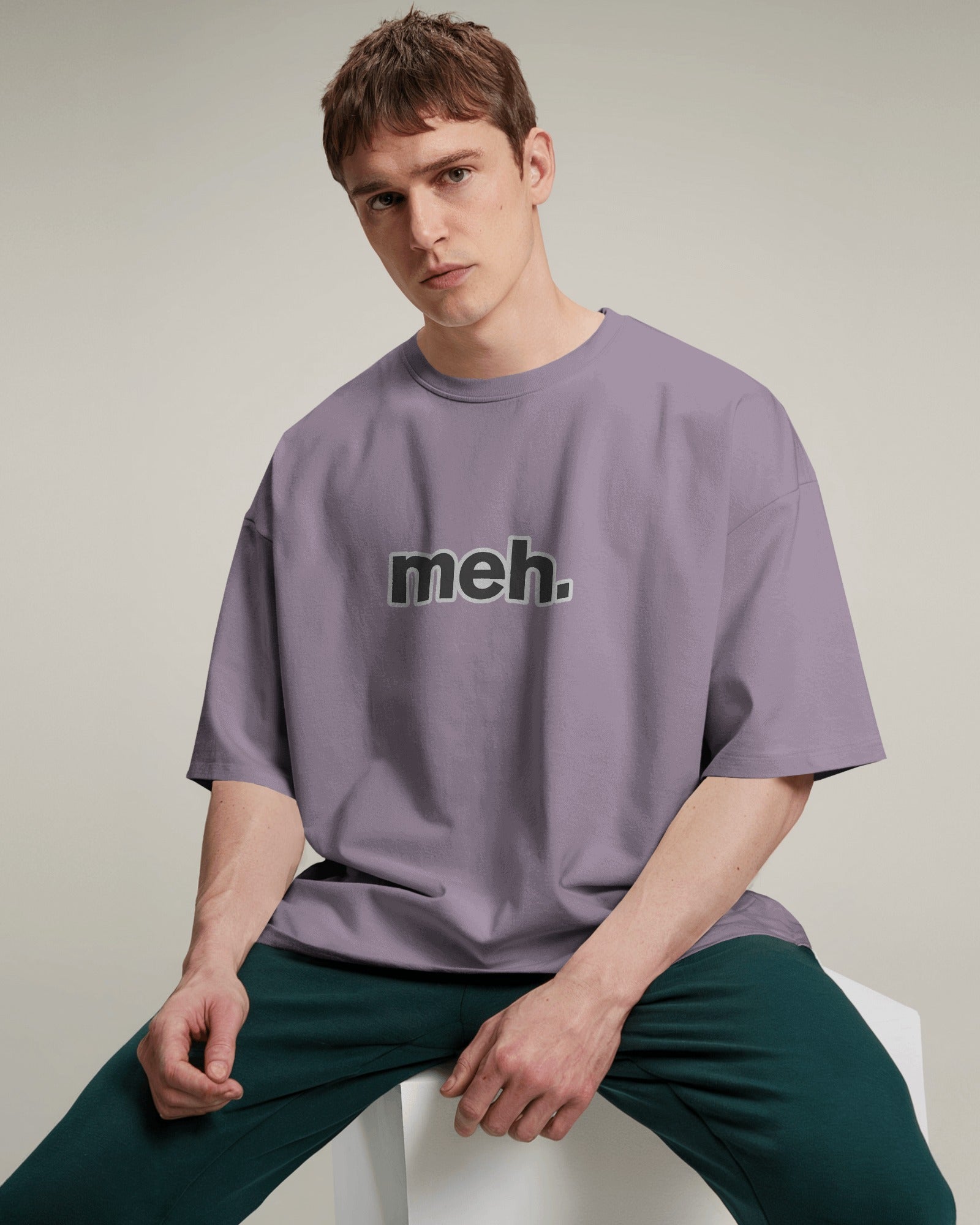 Mood: Meh Oversized Tee