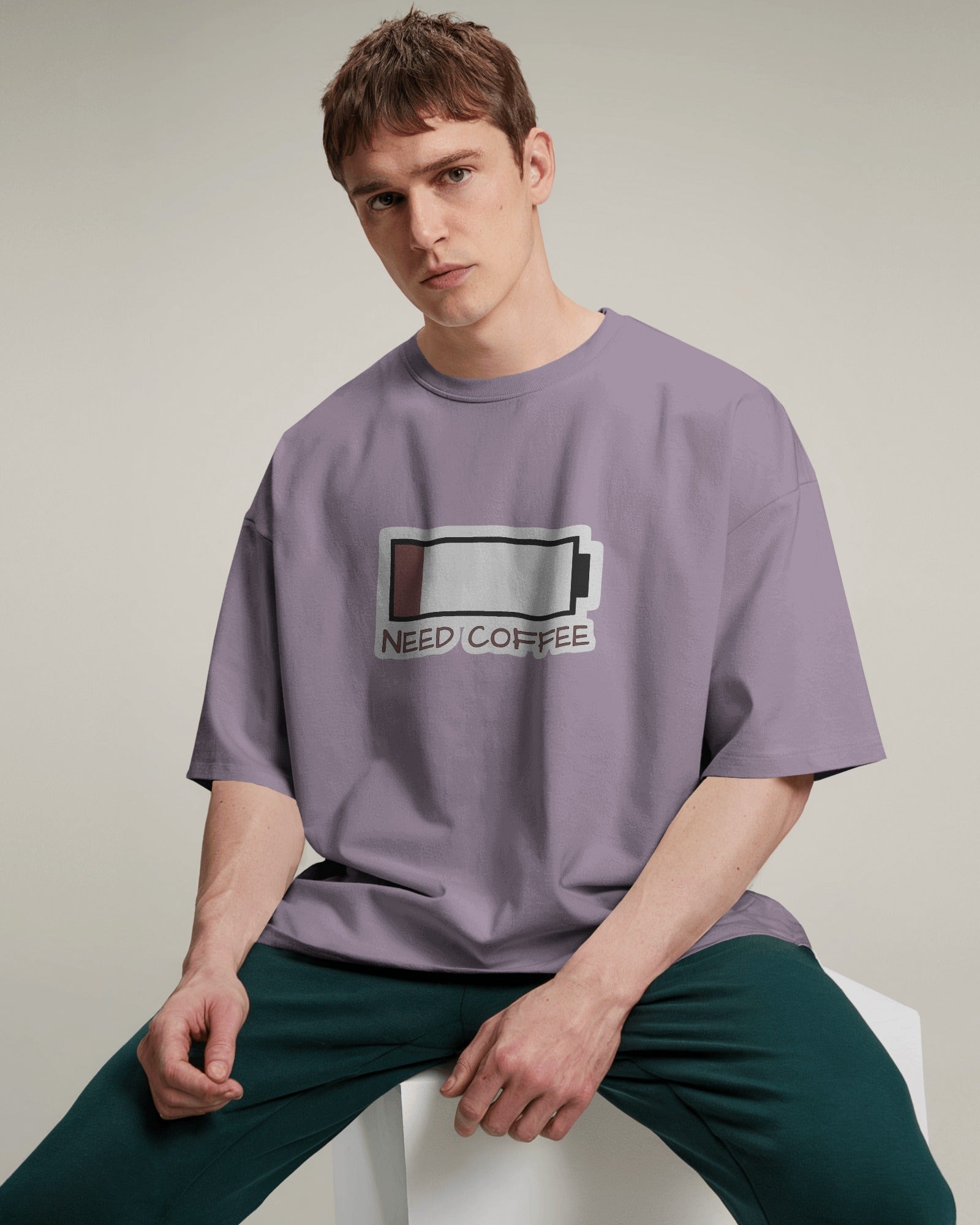 Need Coffee Battery Tee