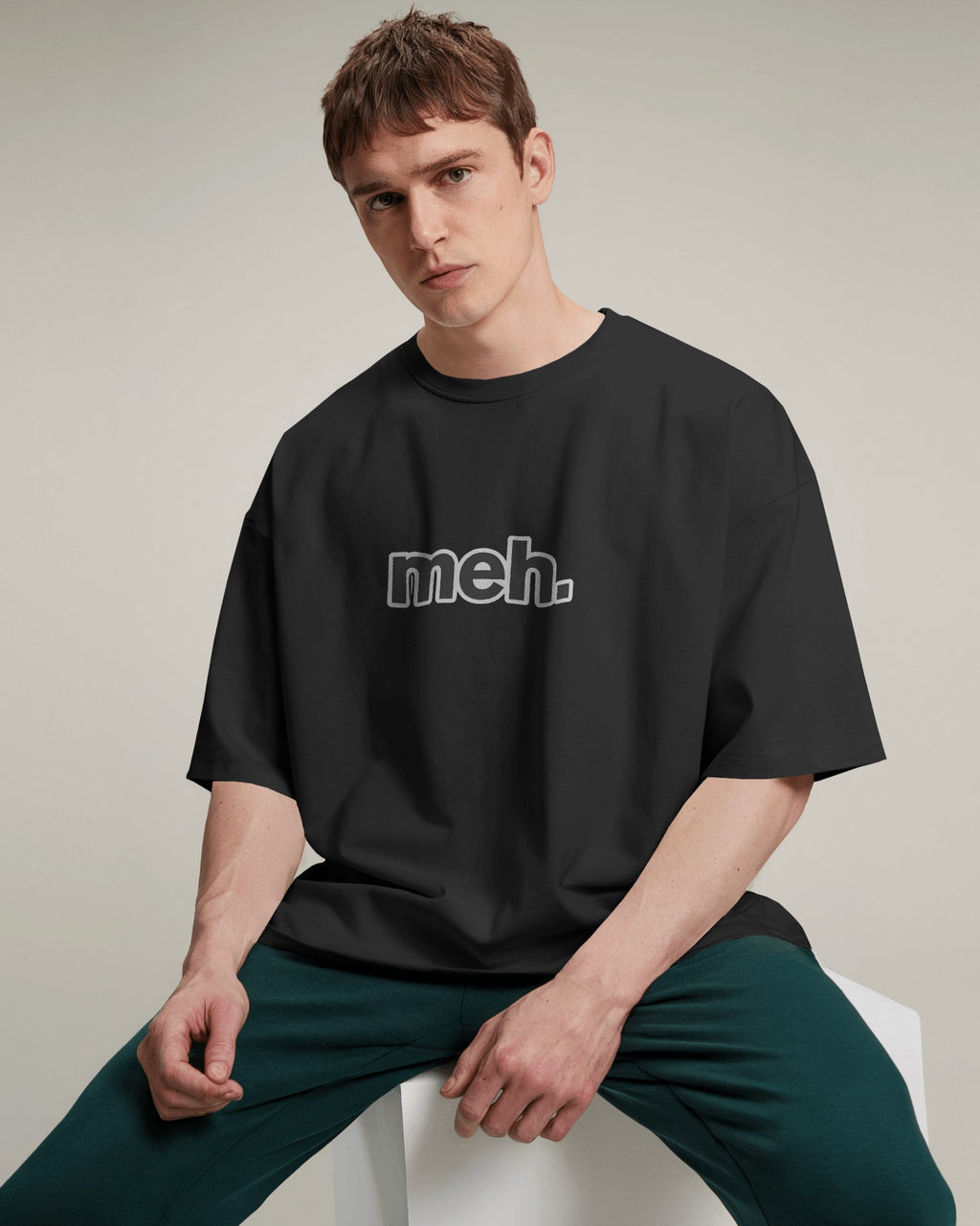 Mood: Meh Oversized Tee