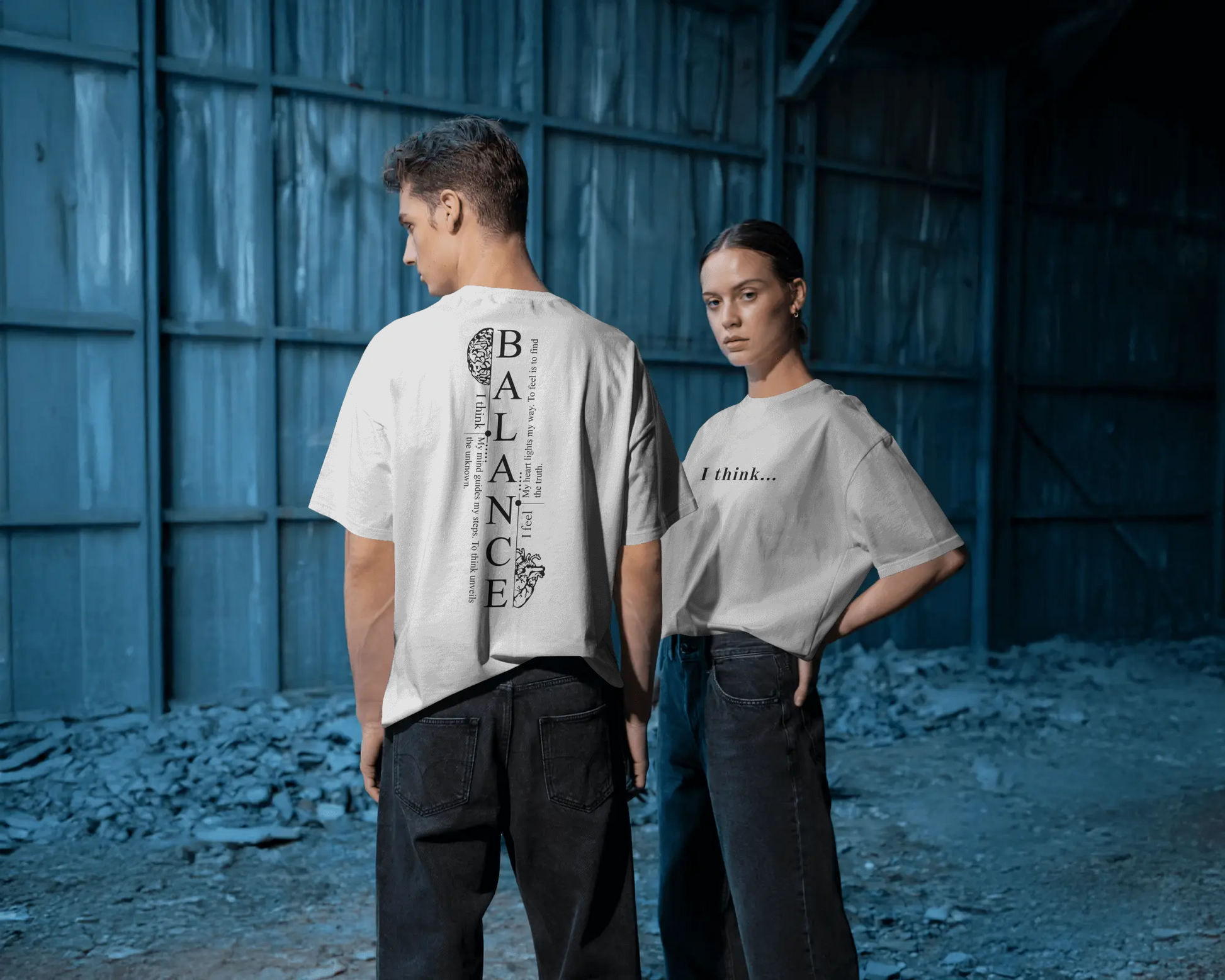 Balance Oversized T-Shirt