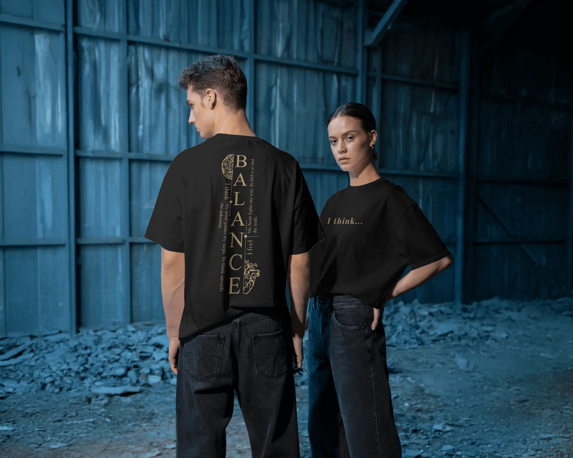 Balance Oversized T-Shirt