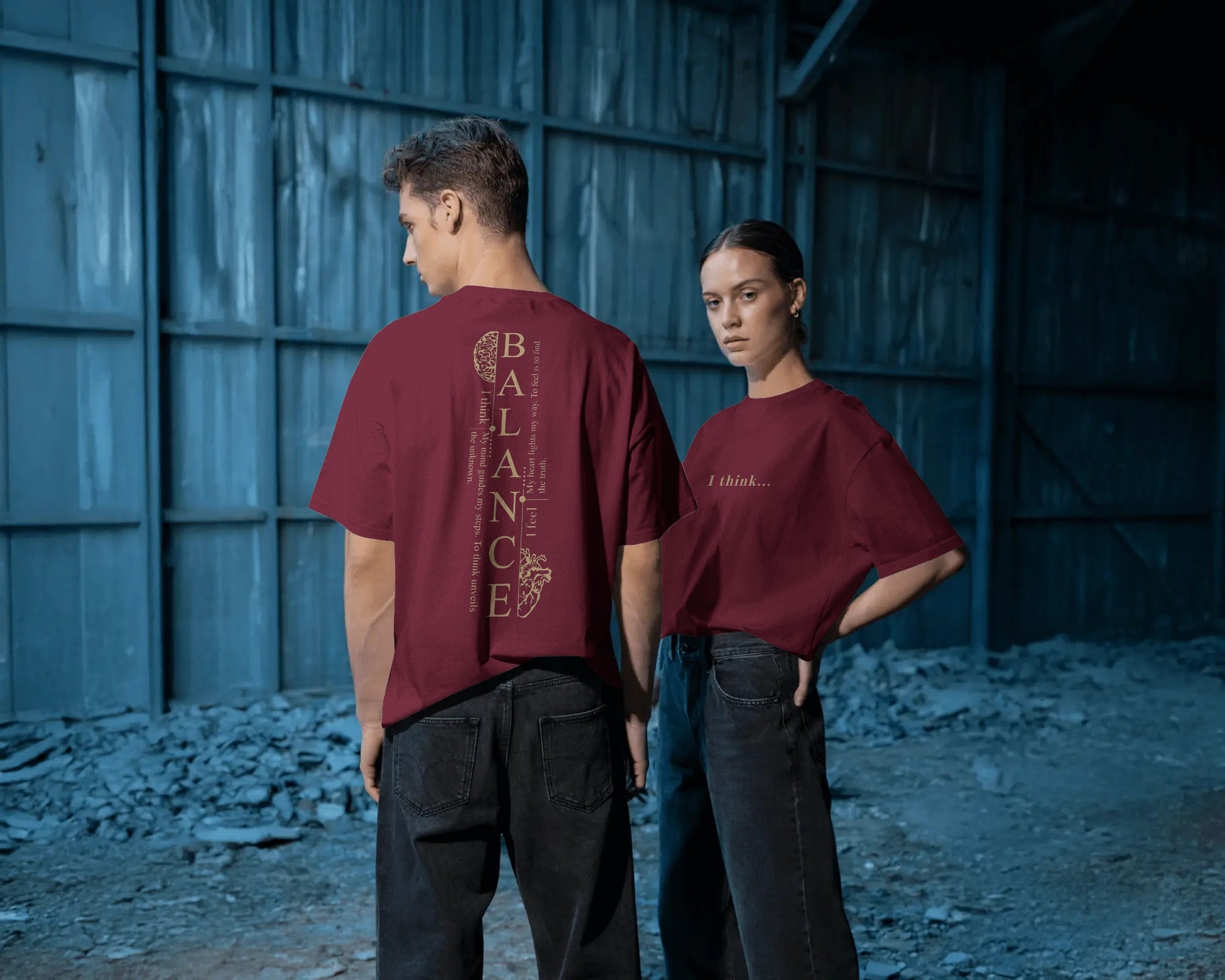 Balance Oversized T-Shirt