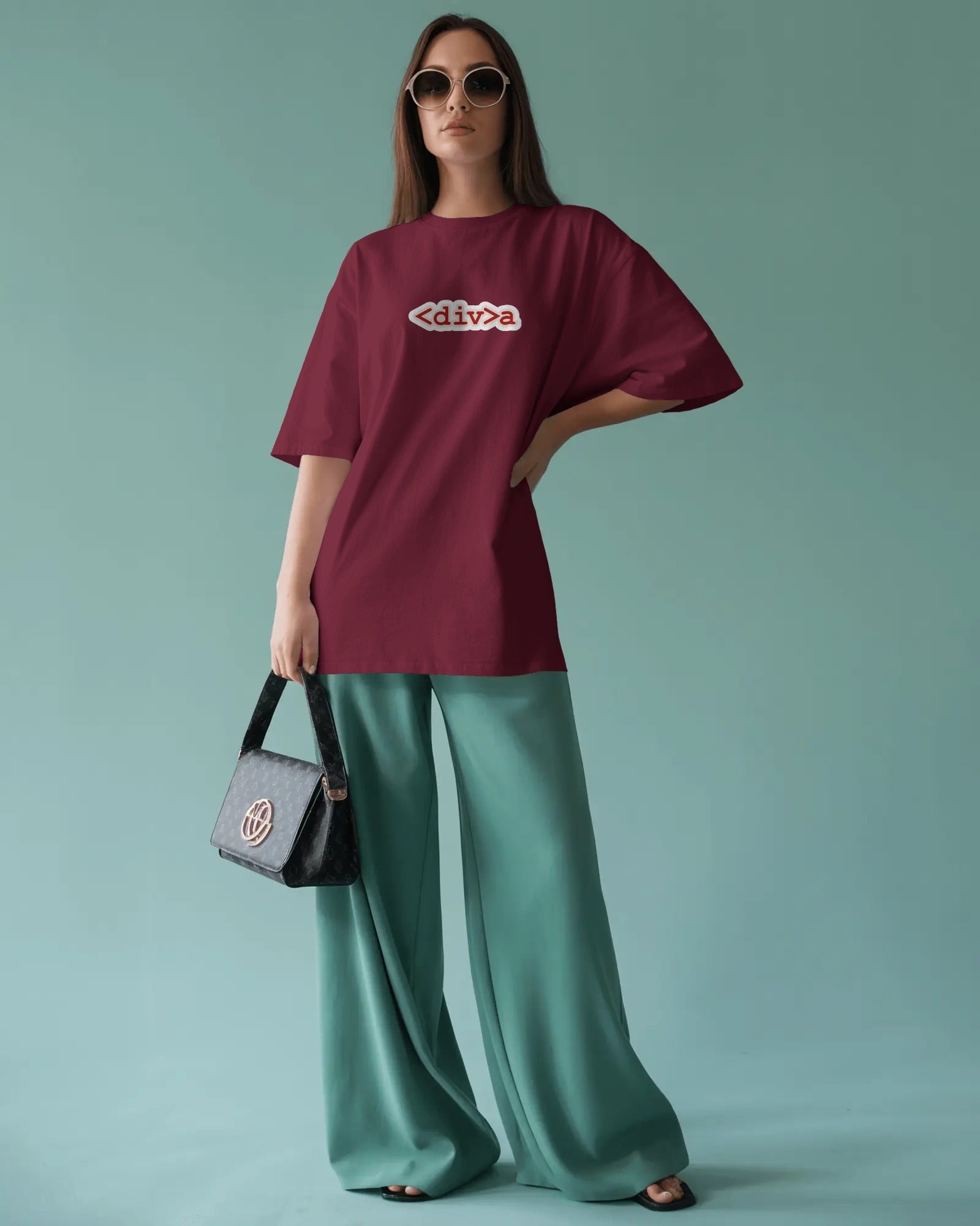 Diva Code Oversized T-Shirt