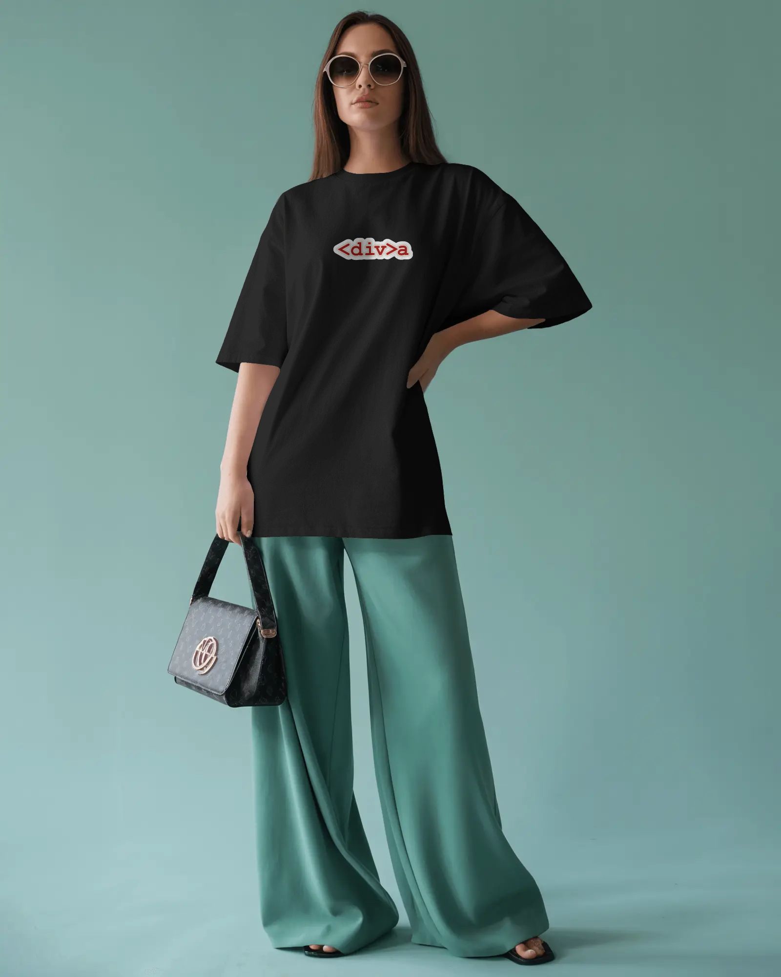Diva Code Oversized T-Shirt