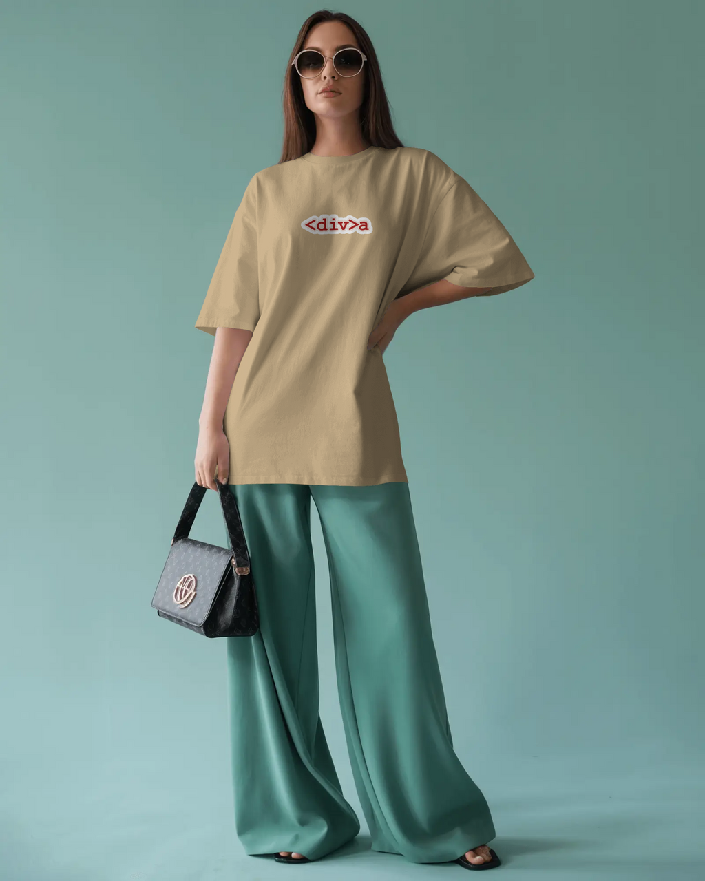 Diva Code Oversized T-Shirt