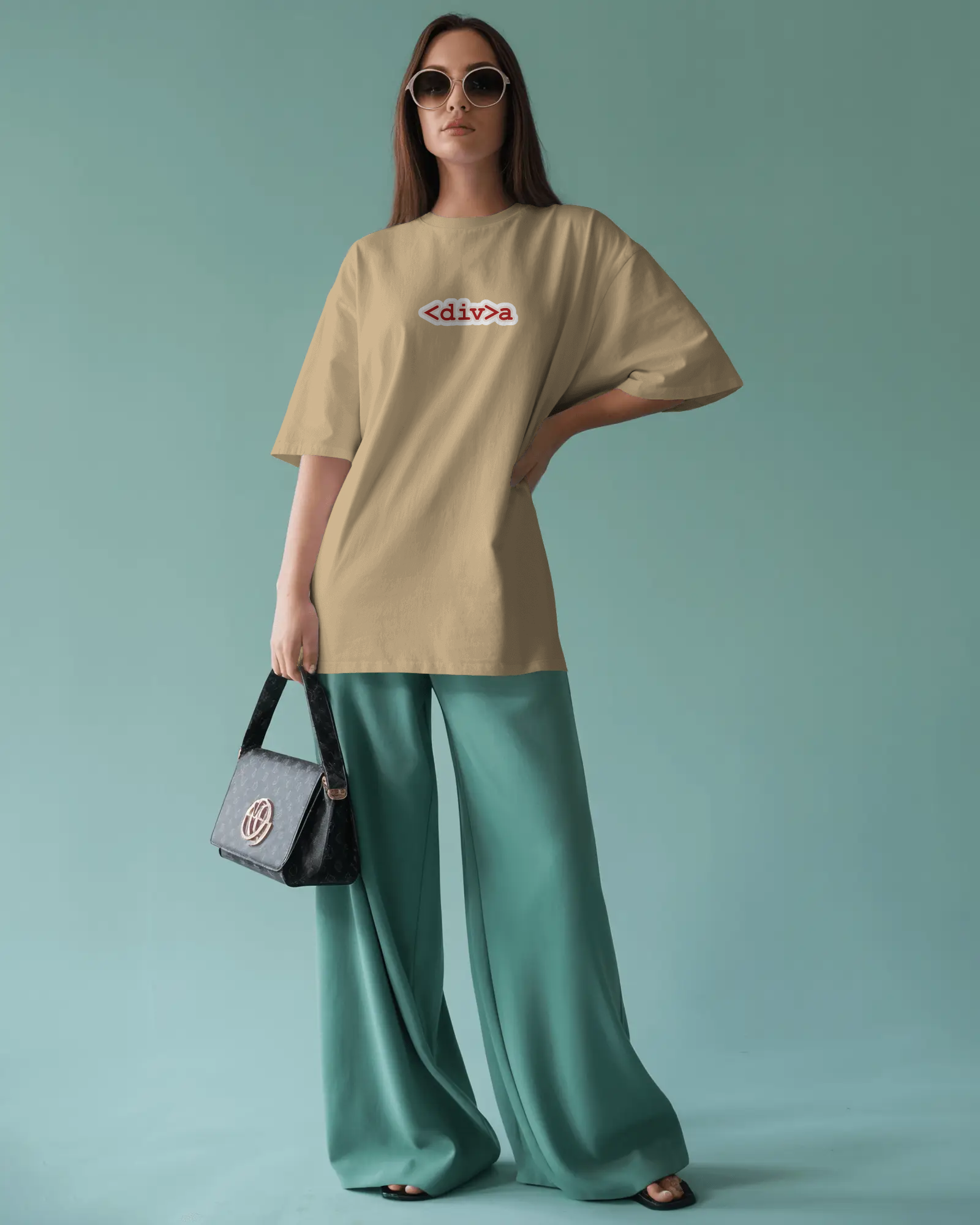 Diva Code Oversized T-Shirt
