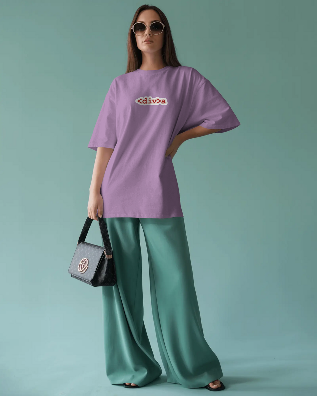 Diva Code Oversized T-Shirt