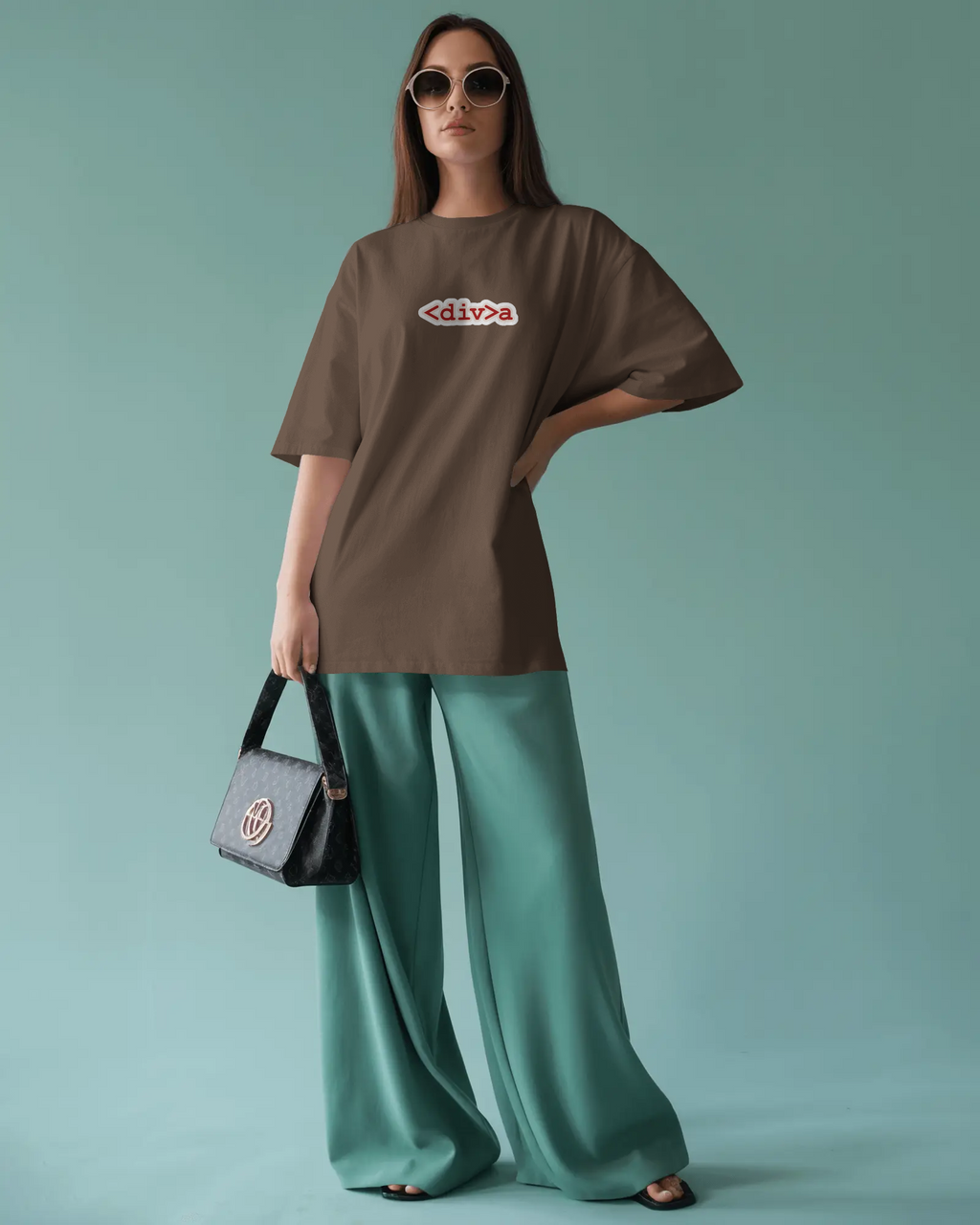 Diva Code Oversized T-Shirt